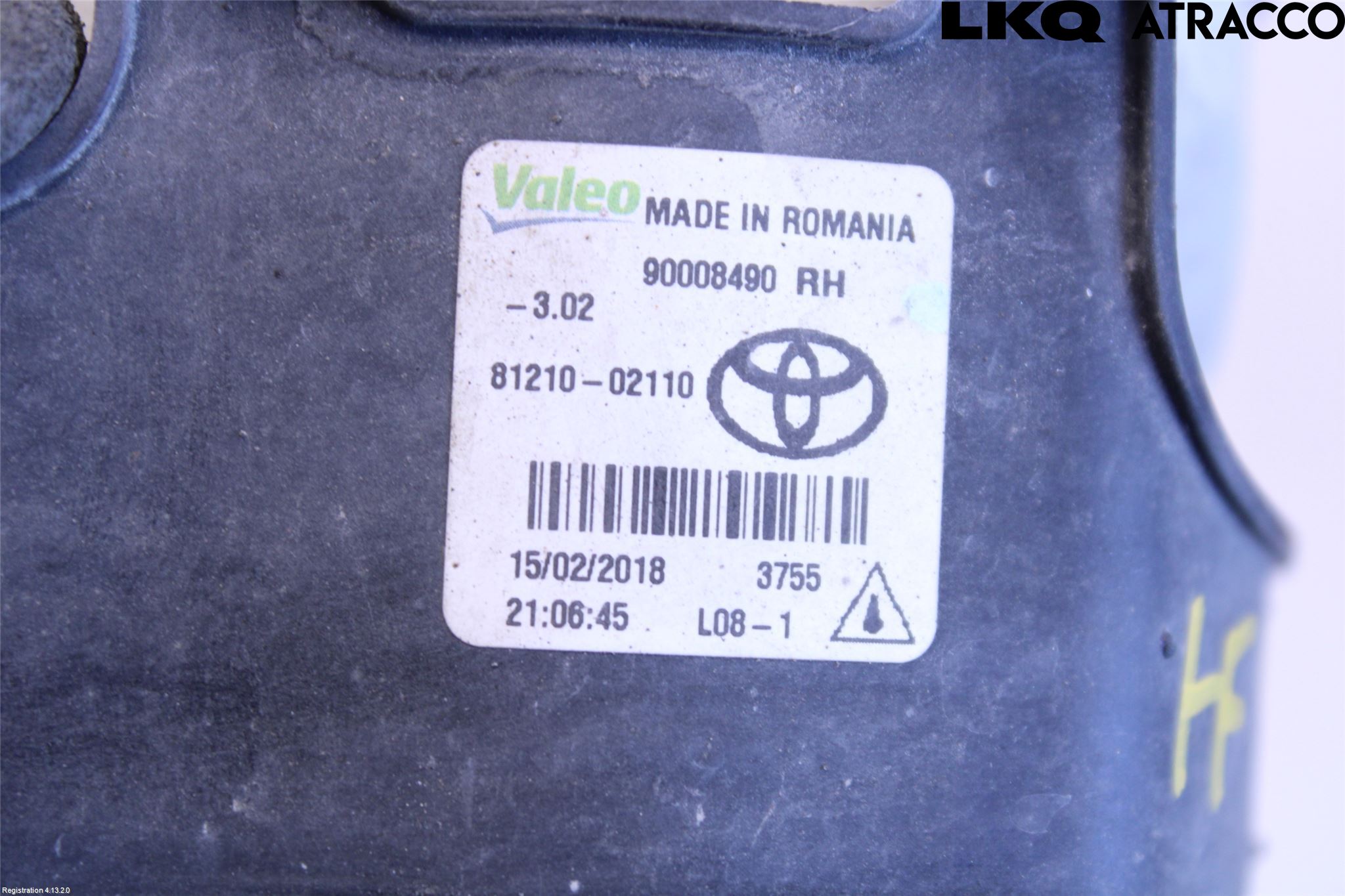 Toyota C-HR 16-23 Frontlykt-Kurve-Tåkelys