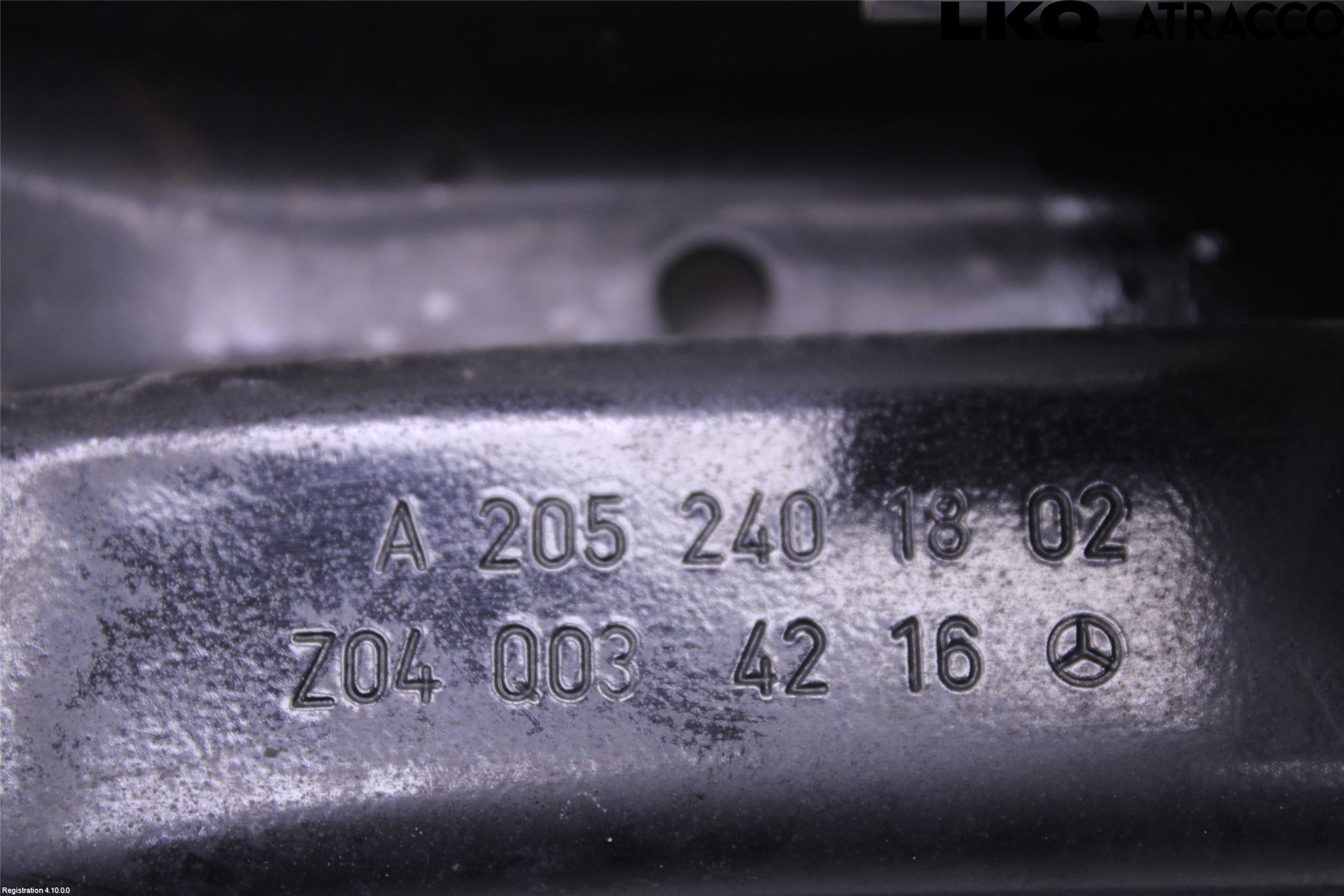 Mercedes-Benz MB C-KLASS (W205) 14-21 Gearkasse Feste Stål-Alu