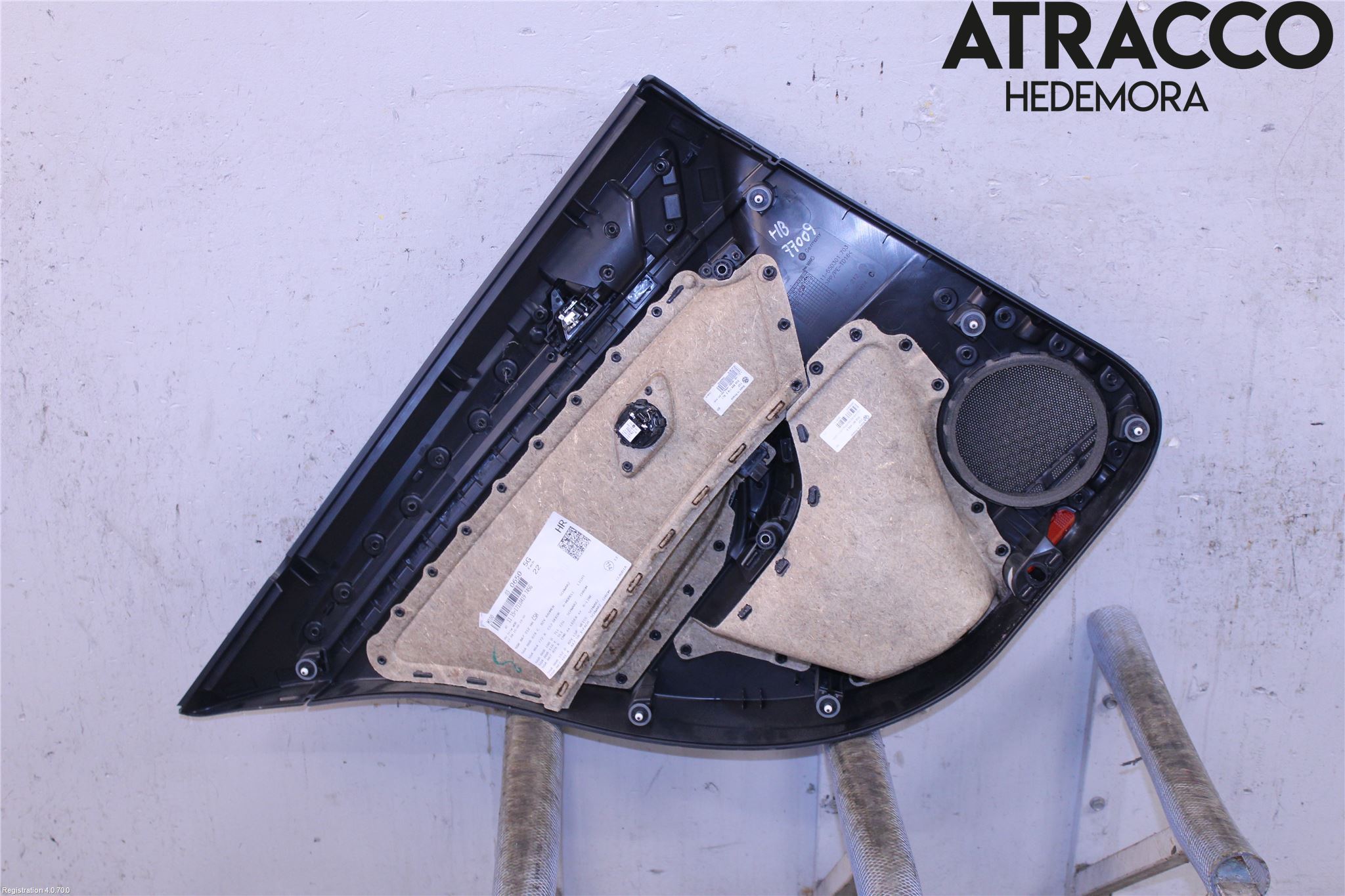 Volkswagen VW GOLF / E-GOLF VII 13-20 Innr Sidetrekk-Deksel