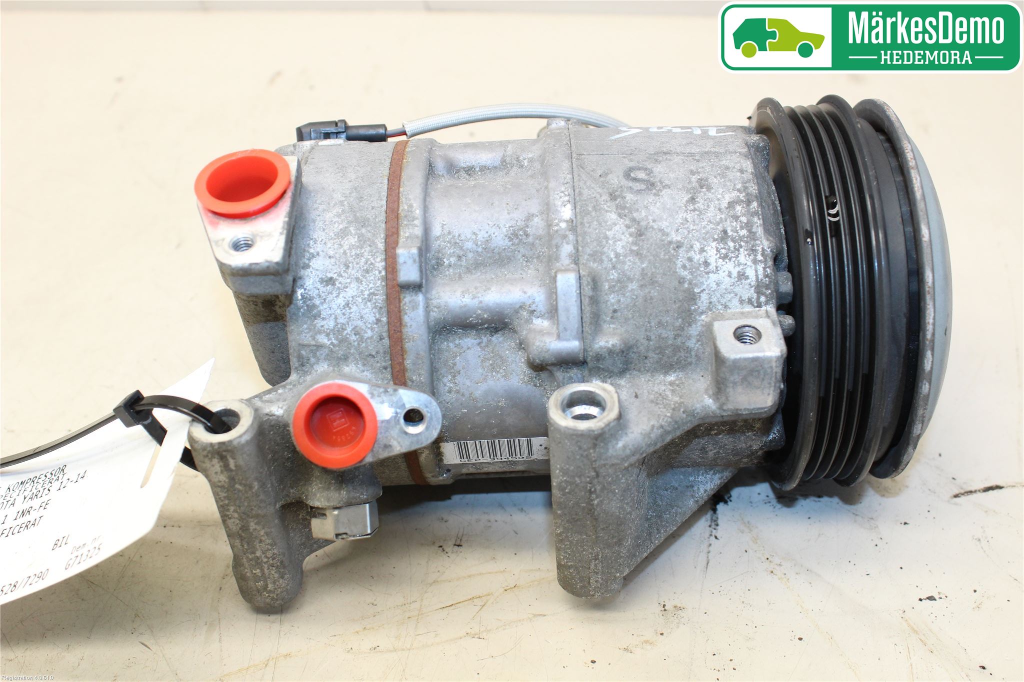 Toyota YARIS XP130 12-14 Varme Ac Kompressor