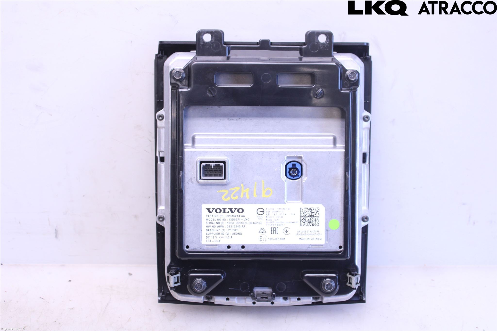 Volvo XC60 18- Stereo Radio Med Cd