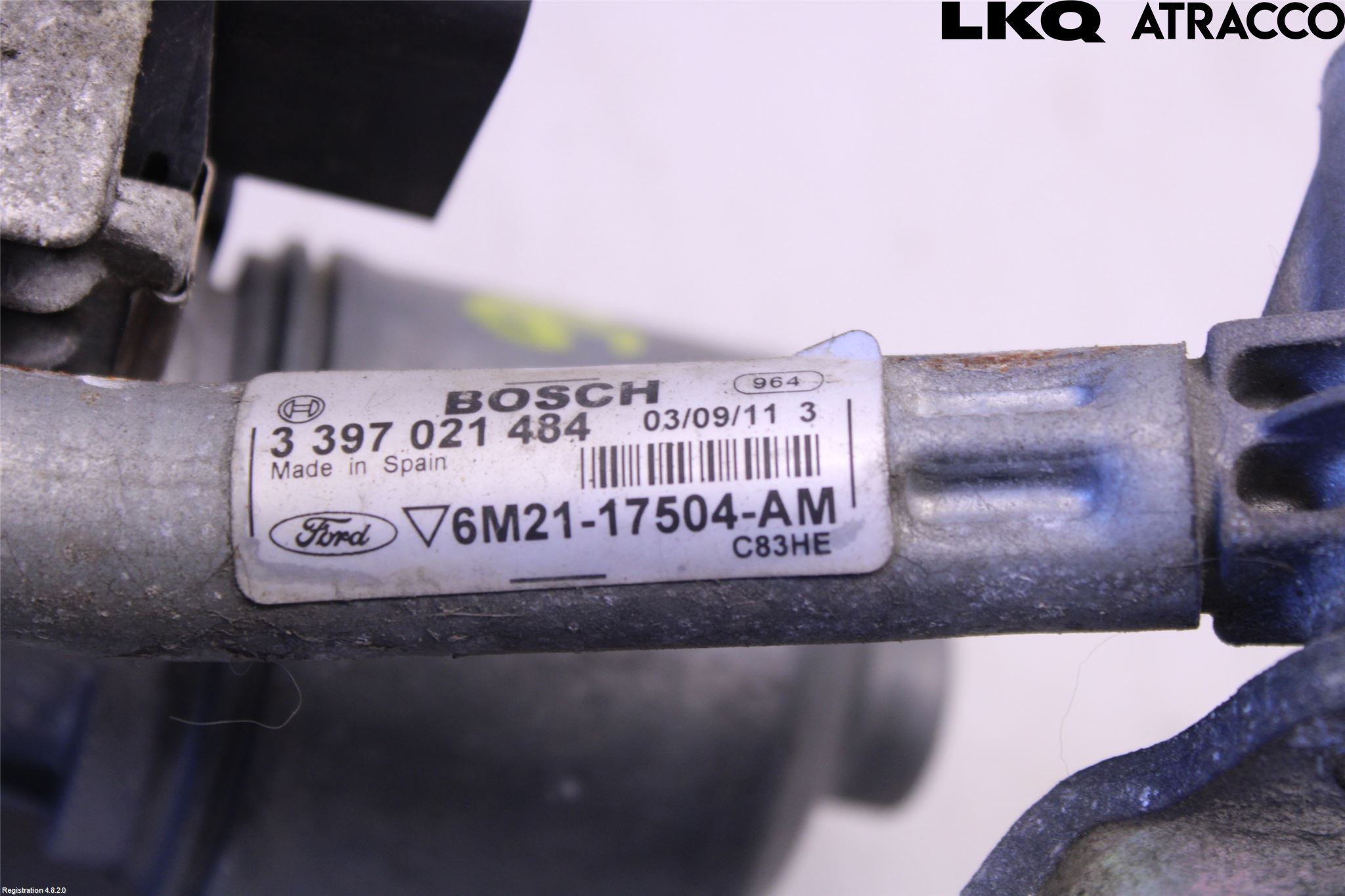 Ford S-MAX 06-15 Viskermotor Frontrute