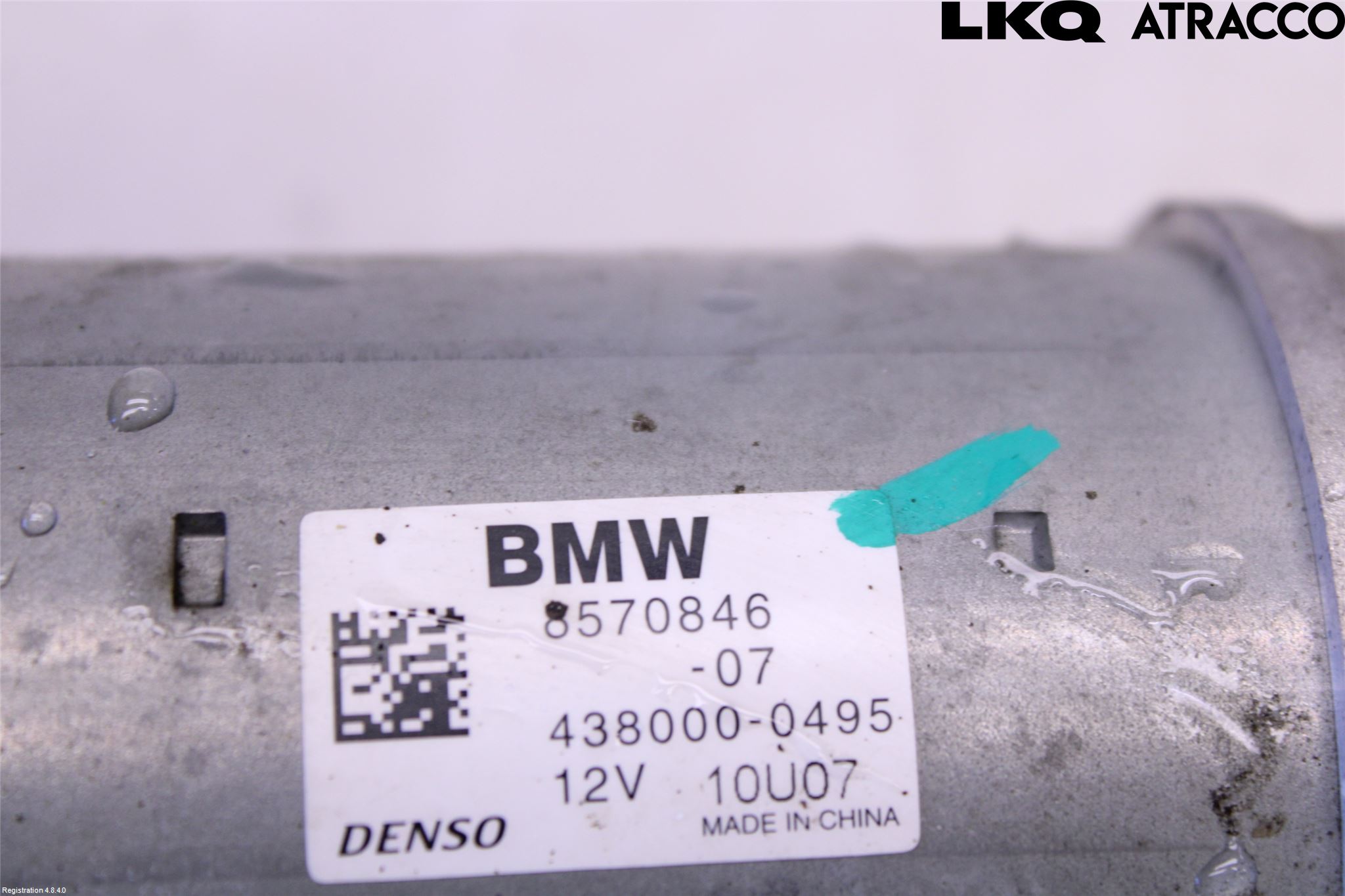 BMW 3 GT F34 13-19 Startmotor Diesel