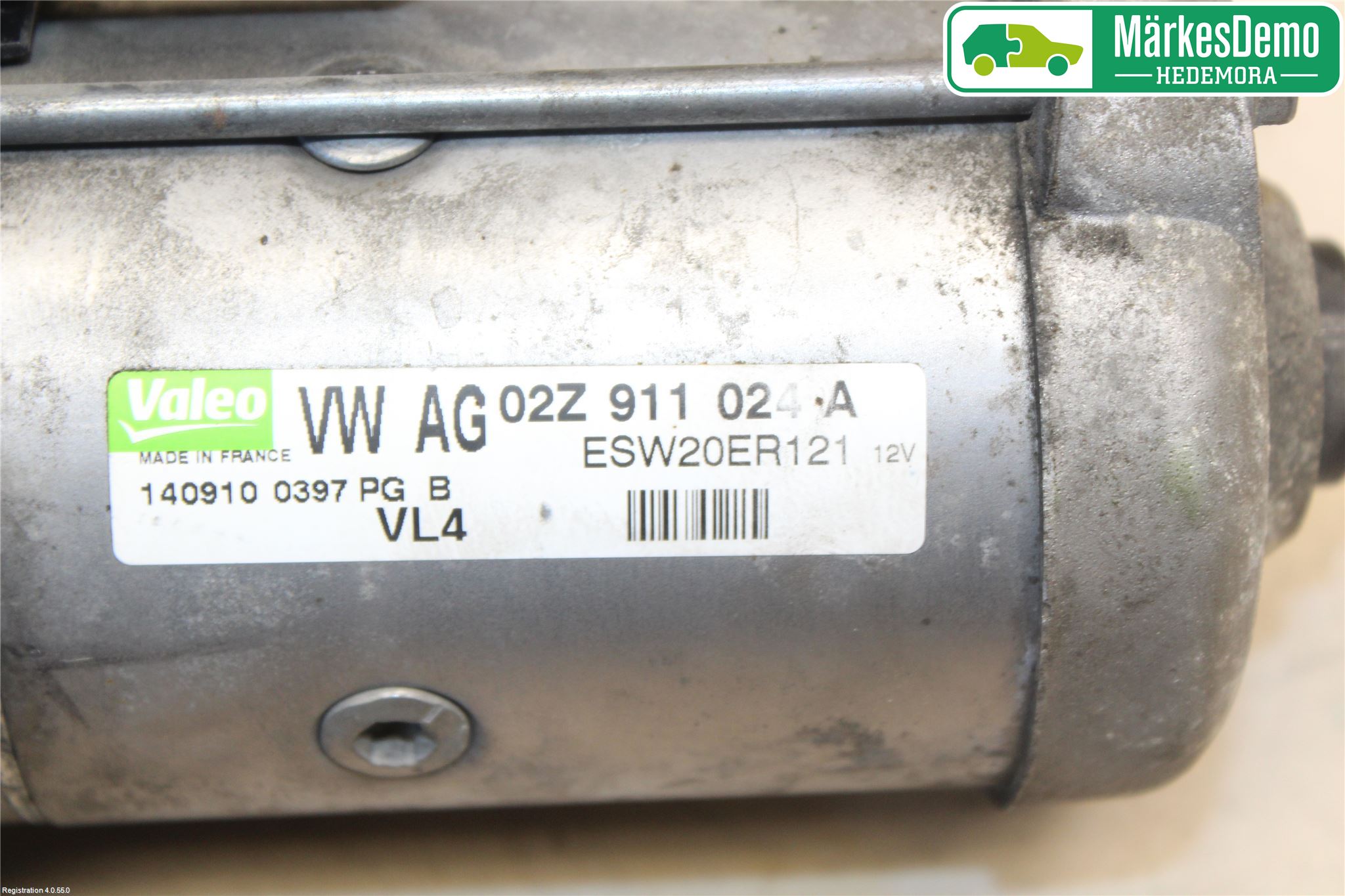 Volkswagen VW GOLF VI 09-13 Startmotor Diesel