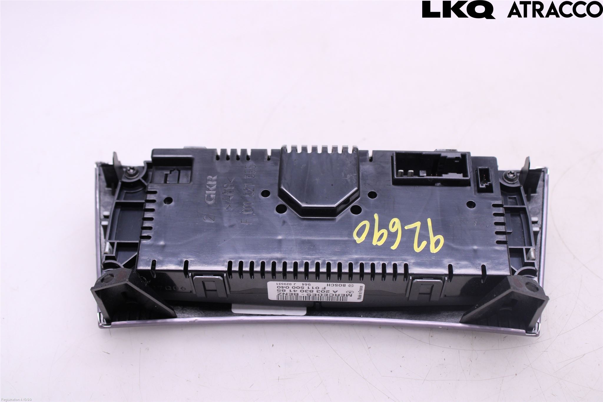 Mercedes-Benz MB CLC-KLASS (CL203) 08-11 Varme Ac Betjening-Display