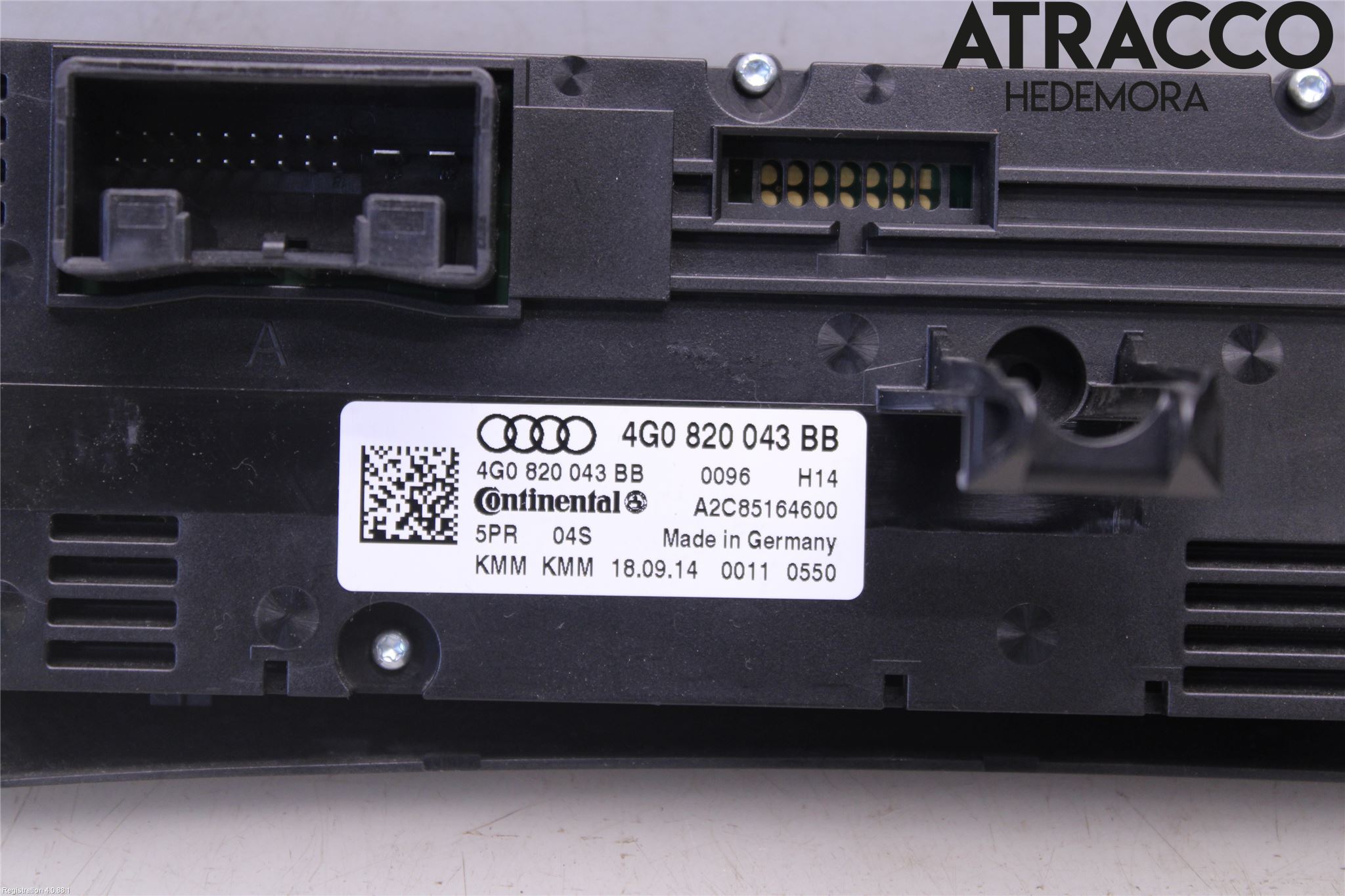 Audi A6/S6 4G 11-18 Varme Ac Betjening-Display
