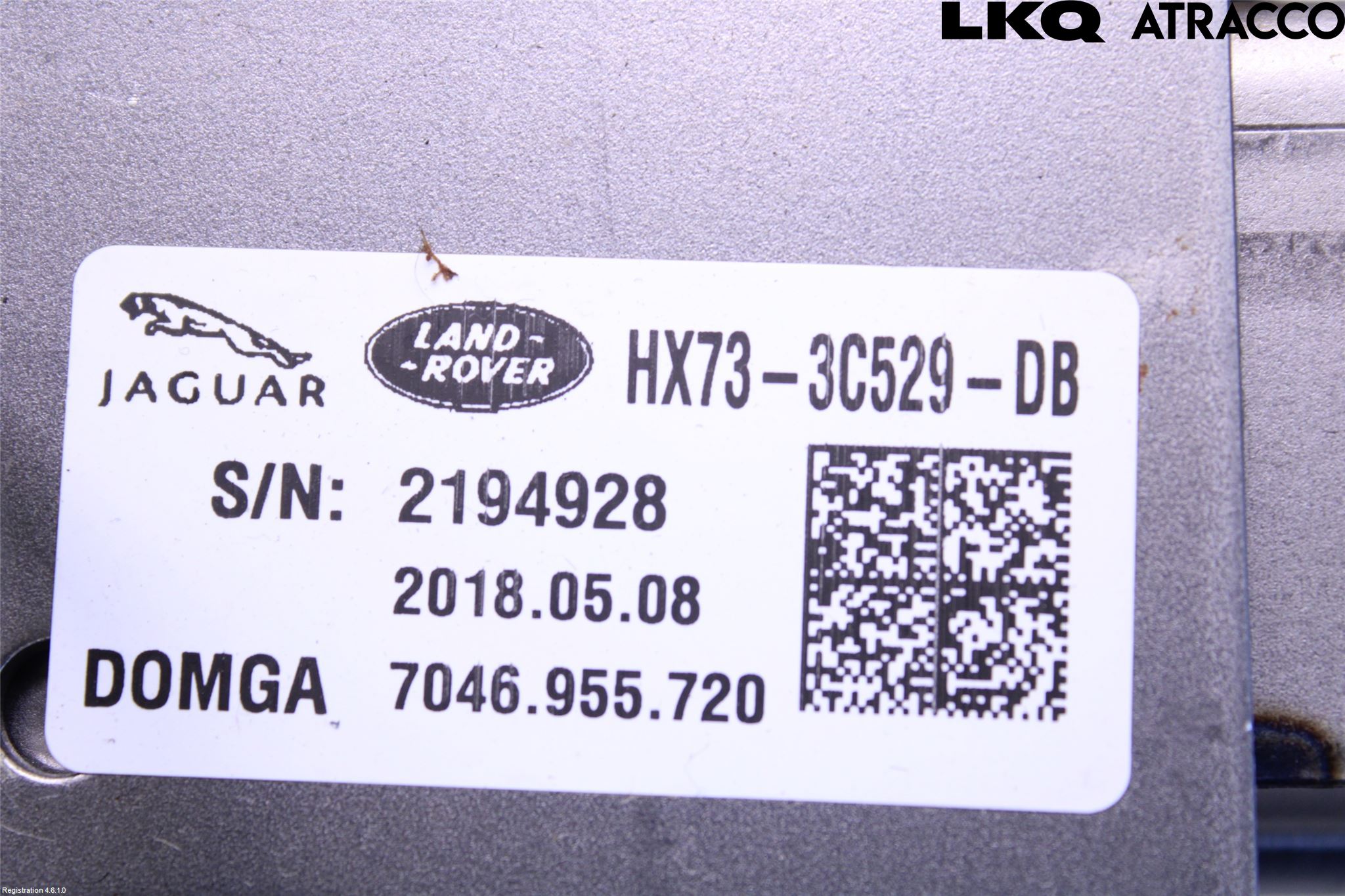 Landrover RANGE ROVER VELAR (L560) 17- Rattakselaggregat Innebygd Servo