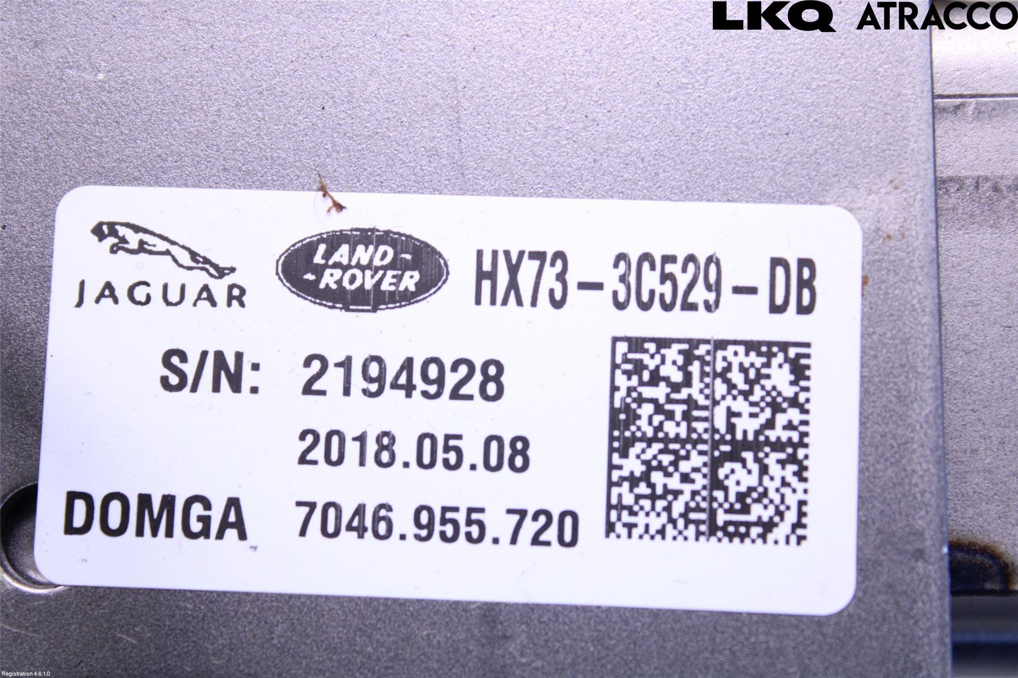Landrover RANGE ROVER VELAR (L560) 17- Rattakselaggregat Innebygd Servo