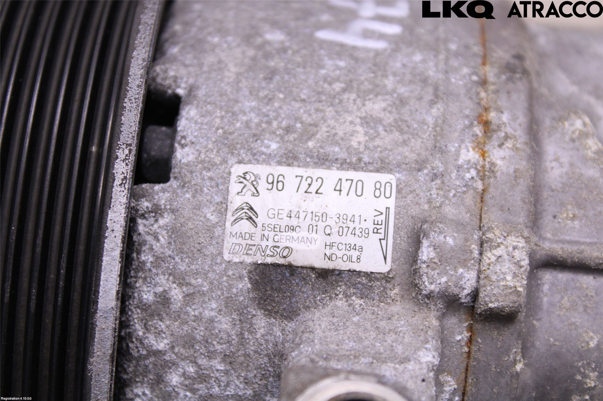 Peugeot 208 12-15 Varme Ac Kompressor