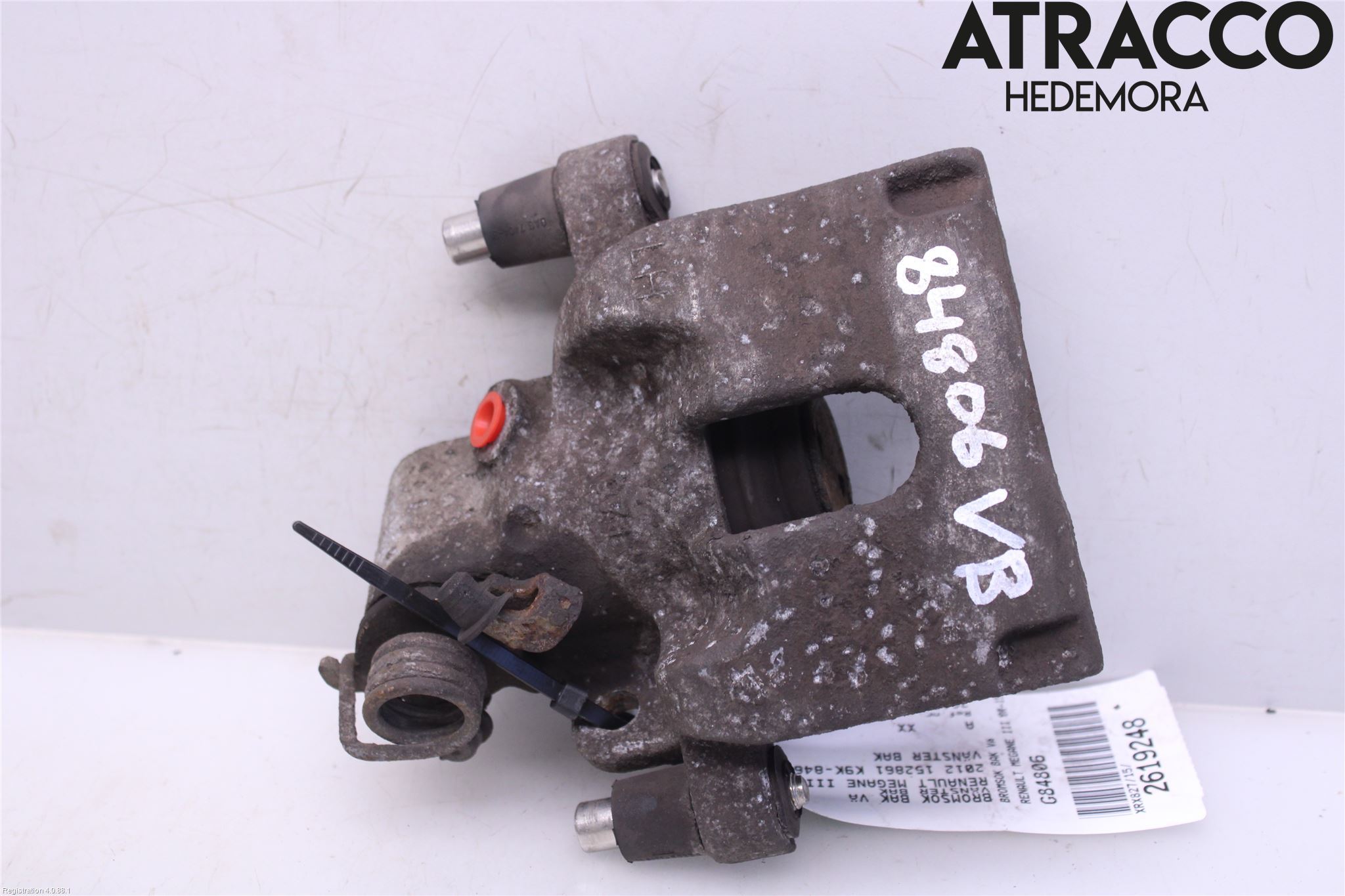 Renault MEGANE III 09-15 Bremsecaliper Bak Venstre
