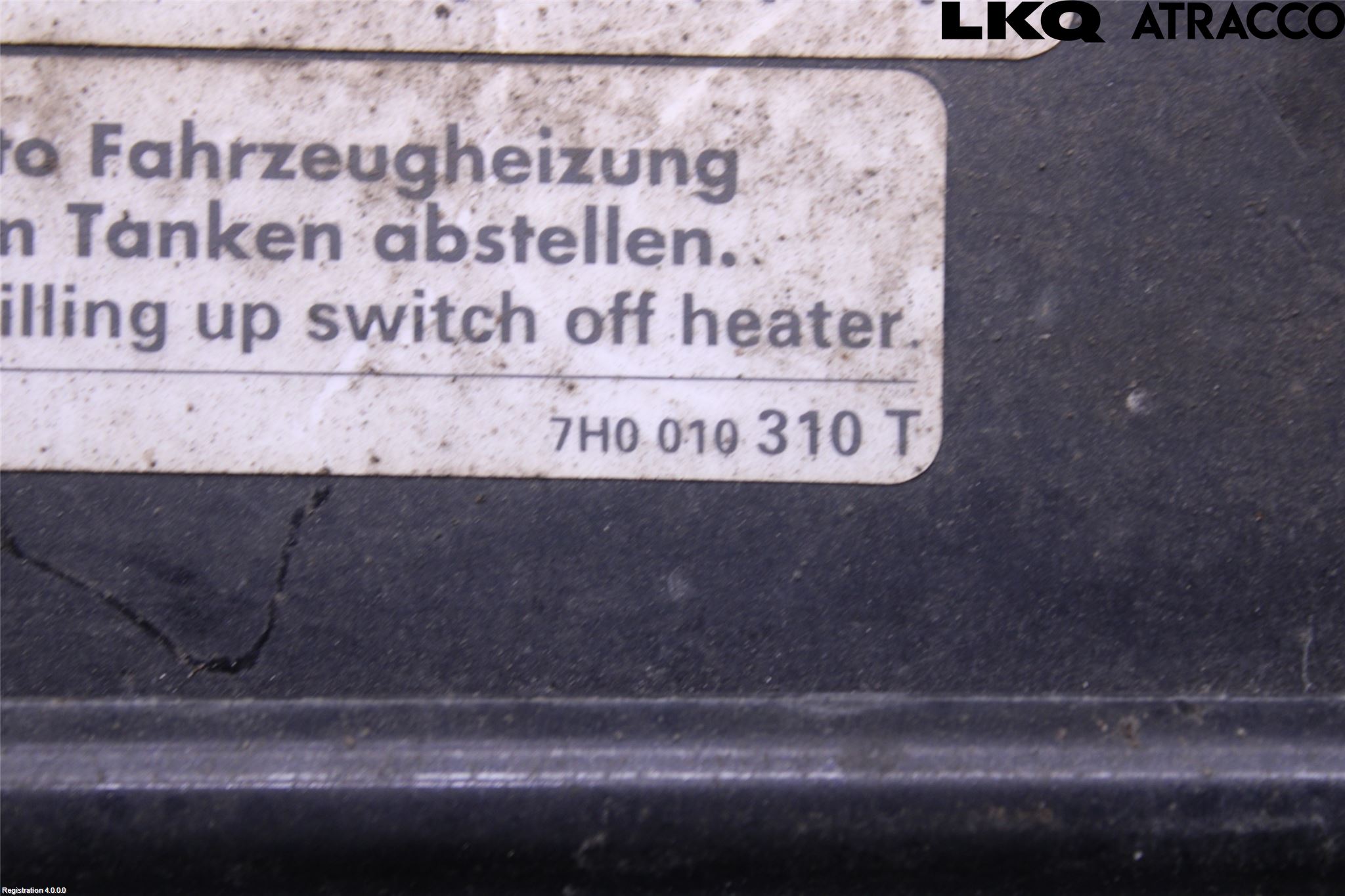 Volkswagen VW TRANSP/CARAVELLE (T5) 04-15 Drivstoff Tankluke