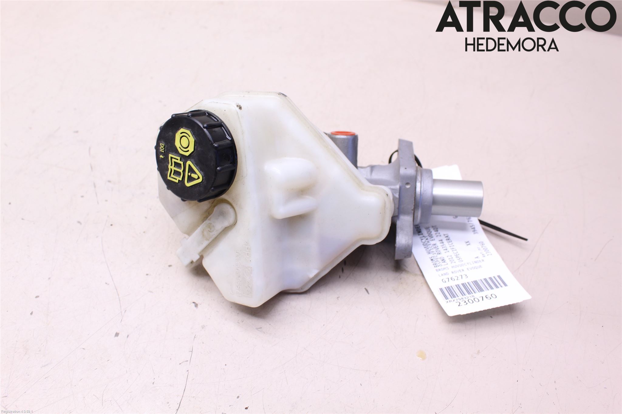 Landrover LAND ROVER RANGE ROVER EVOQUE (L538) 11-18 Brems Hovedsylinder