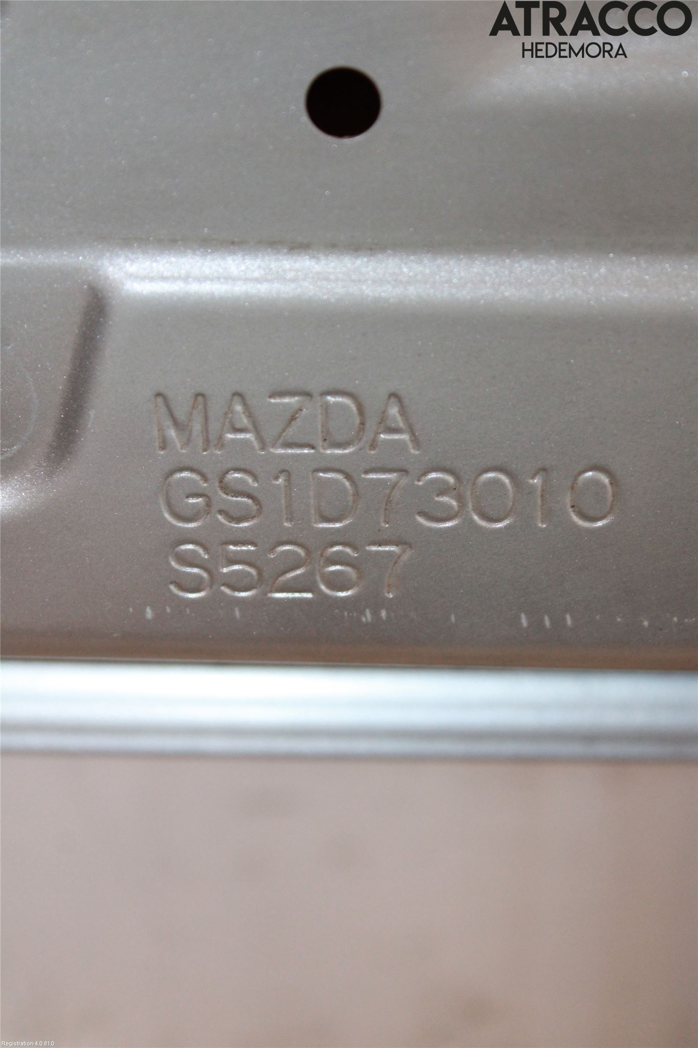 Mazda 6 08-13 Dør 4D Bak Venstre