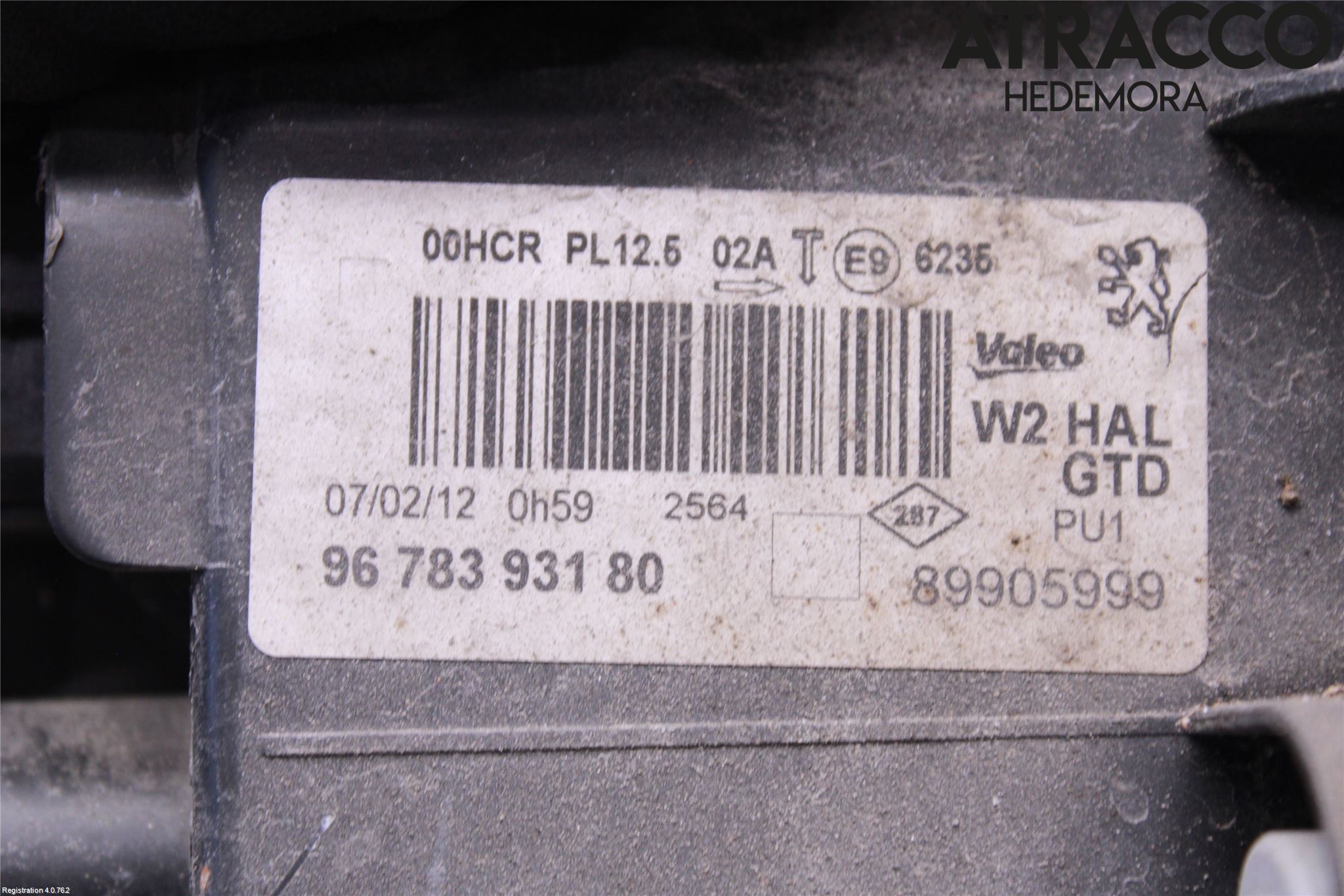 Peugeot 508 11-18 Frontlykt Venstre