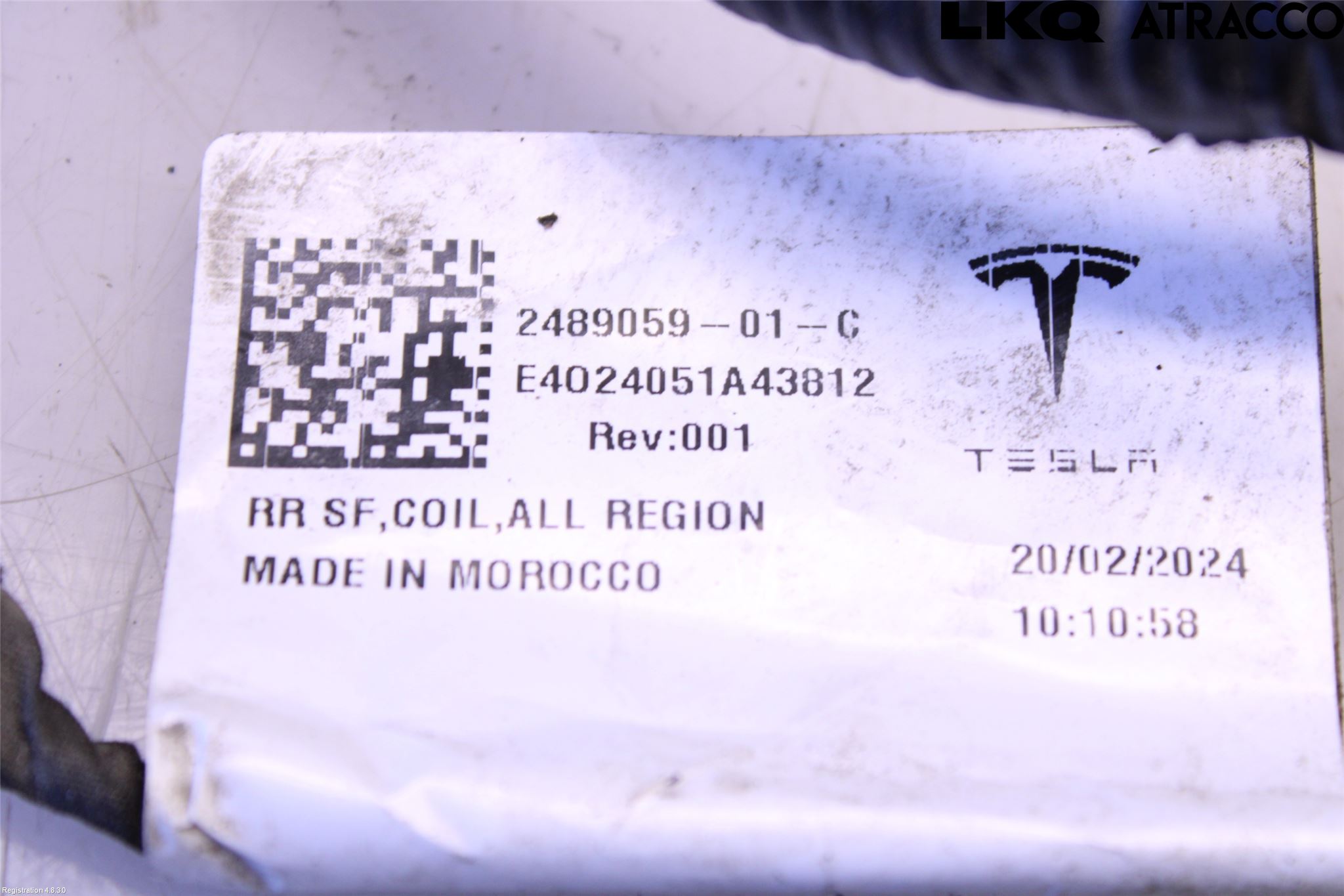 Tesla MODEL Y 21- Ledningsnett