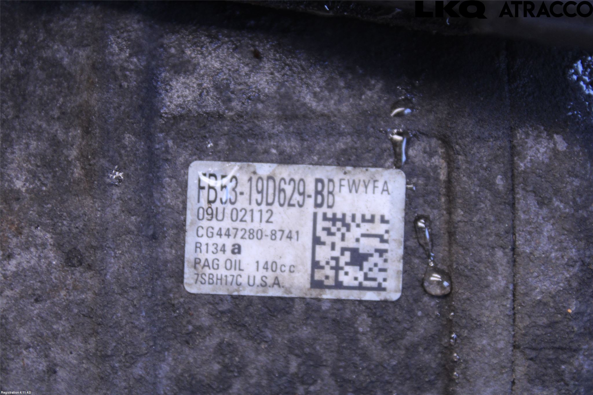 Ford EXPLORER 93-23 Varme Ac Kompressor