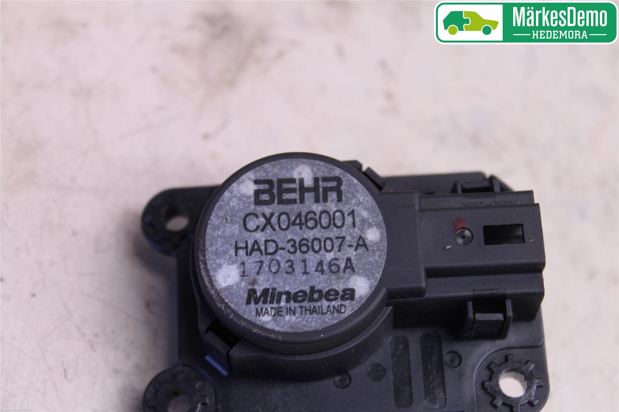 Citroen C4 CACTUS 14-20 Varme Ac Regulerings Motor