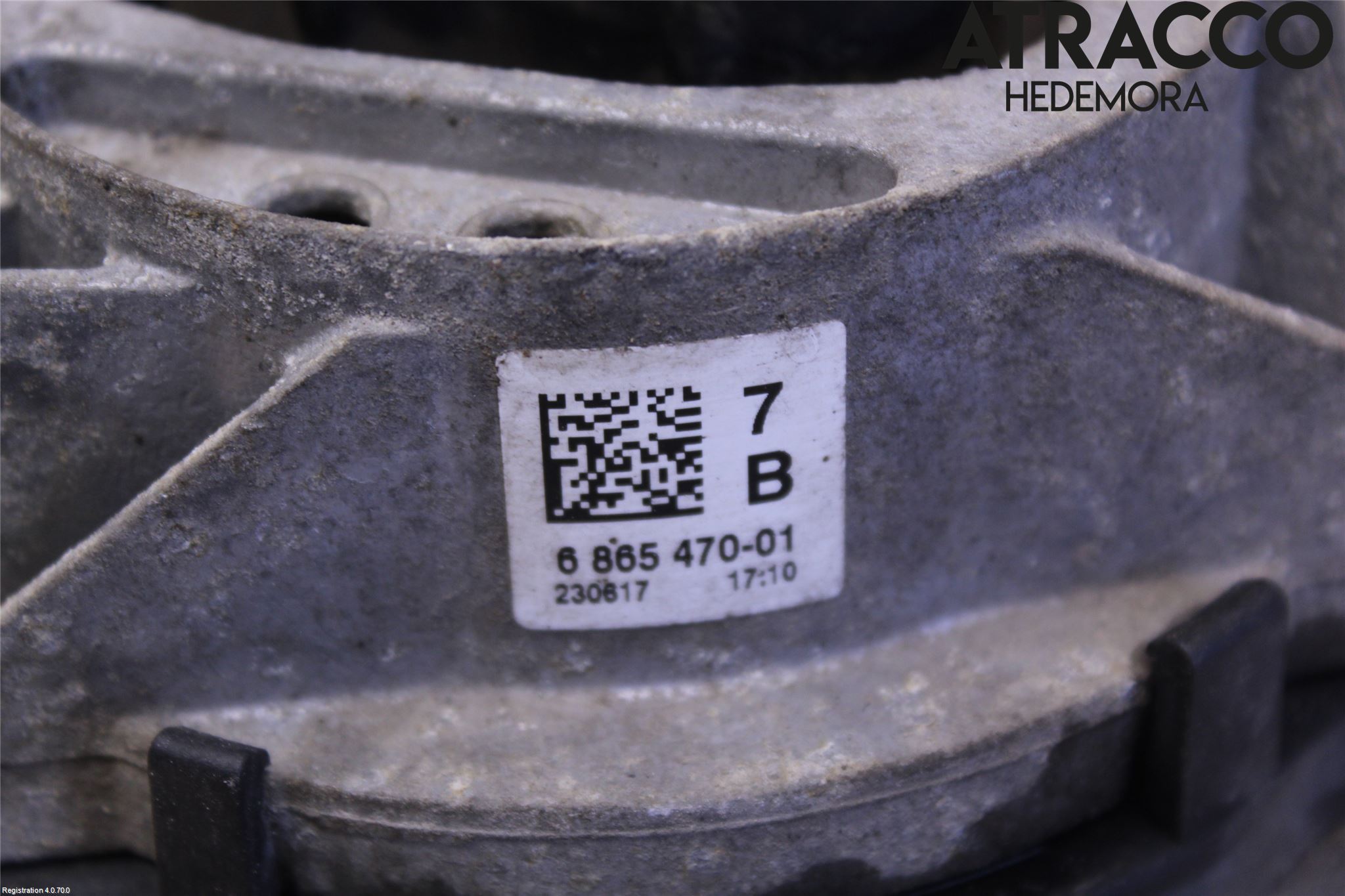BMW 3 F30/F31/F80 12-19 Motor Feste Gummi