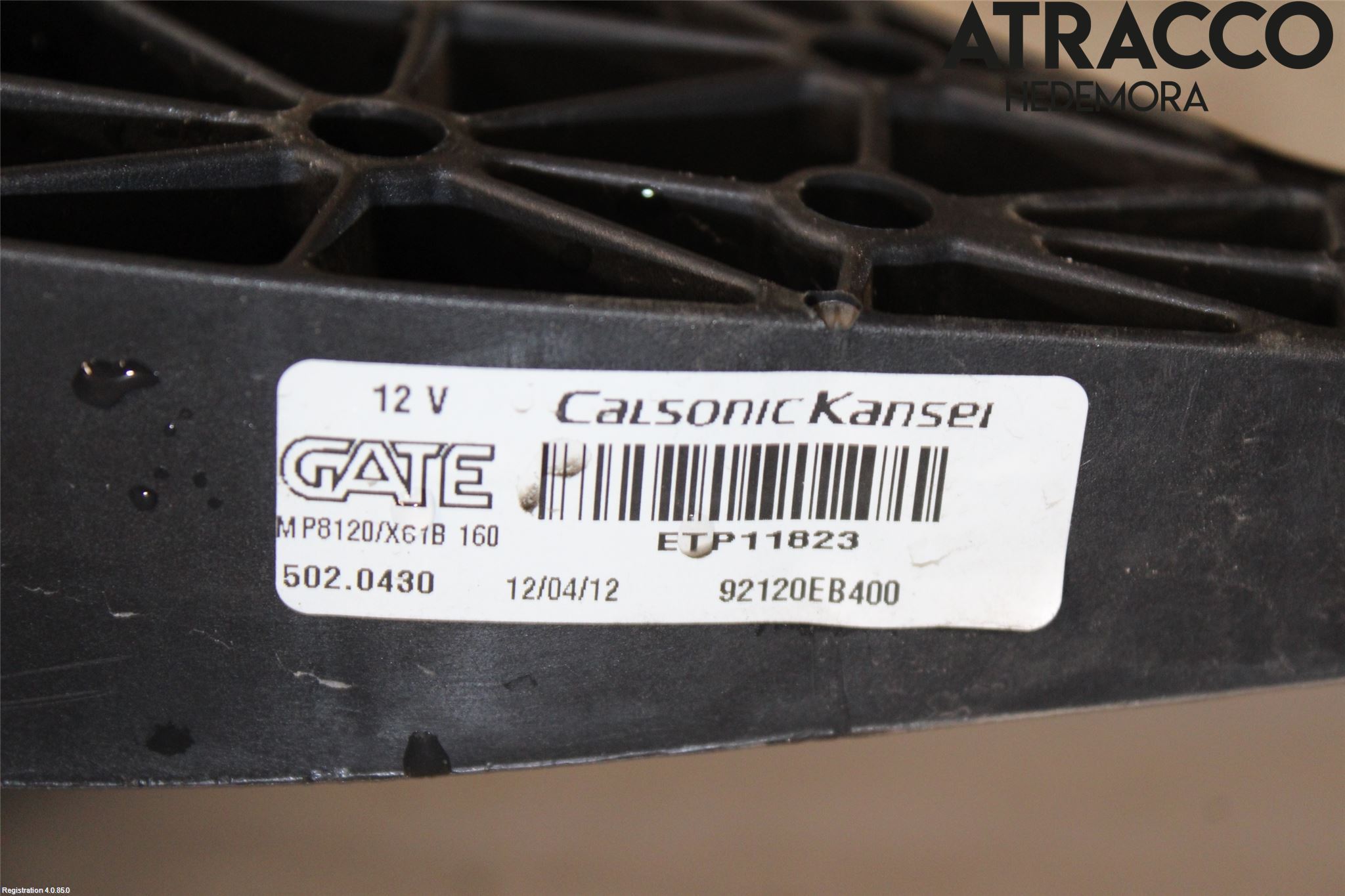 Nissan NAVARA 05-16 Kjølevifte Elektrisk