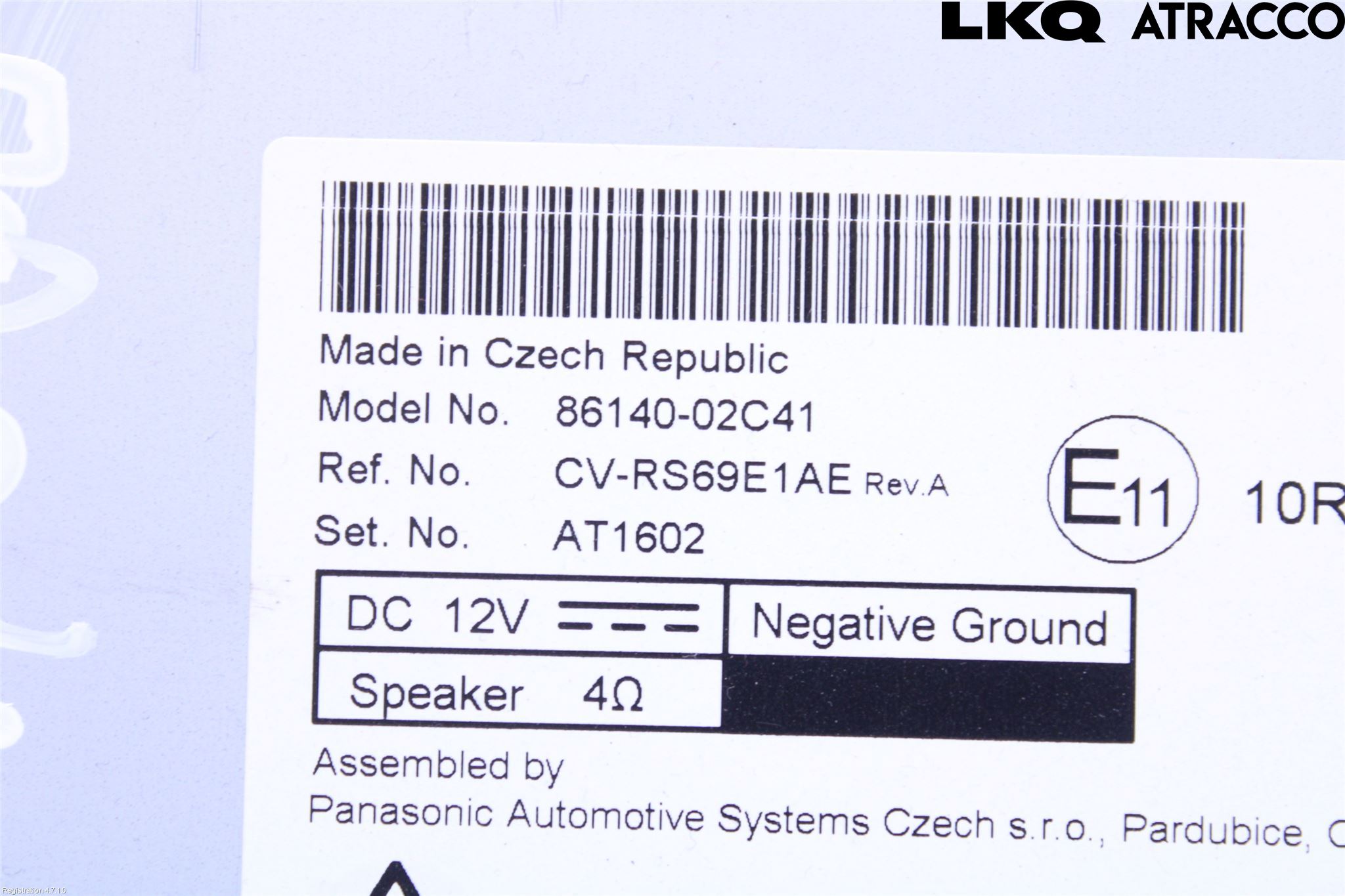 Toyota COROLLA 19- Stereo Radio Med Cd