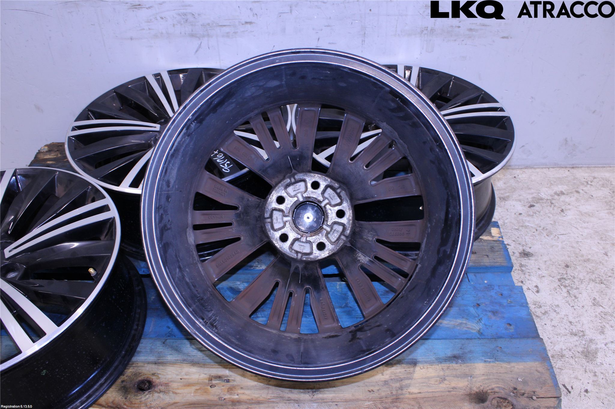 Volkswagen VW TIGUAN 16-24 Felg Aluminium Sett 4Stk