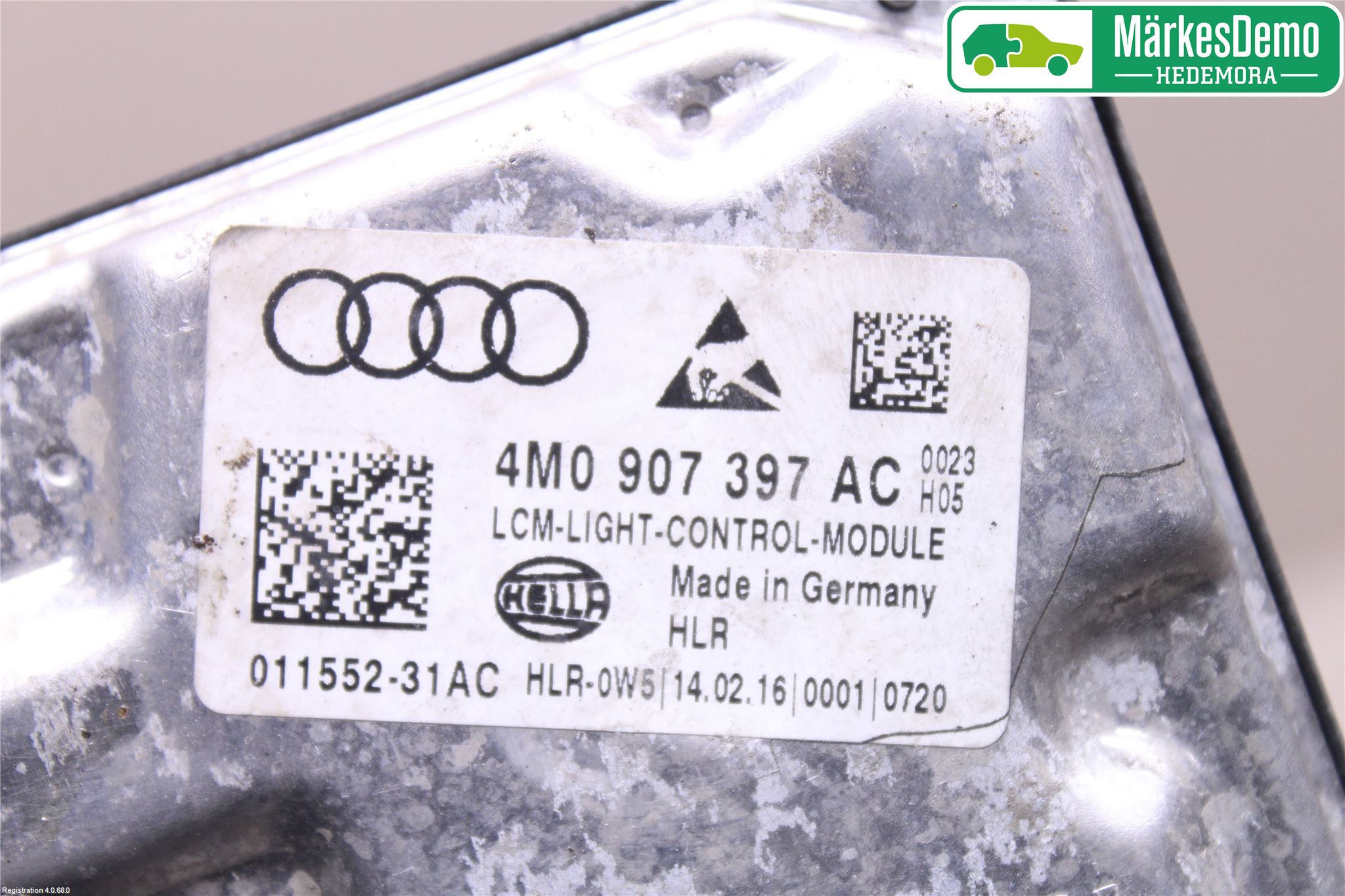 Audi A4/S4 B9 16-19 Styreenhet Xenon