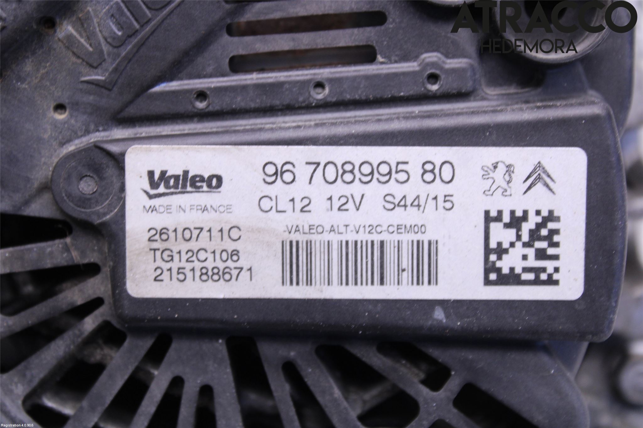 Peugeot 208 12-15 Dynamo