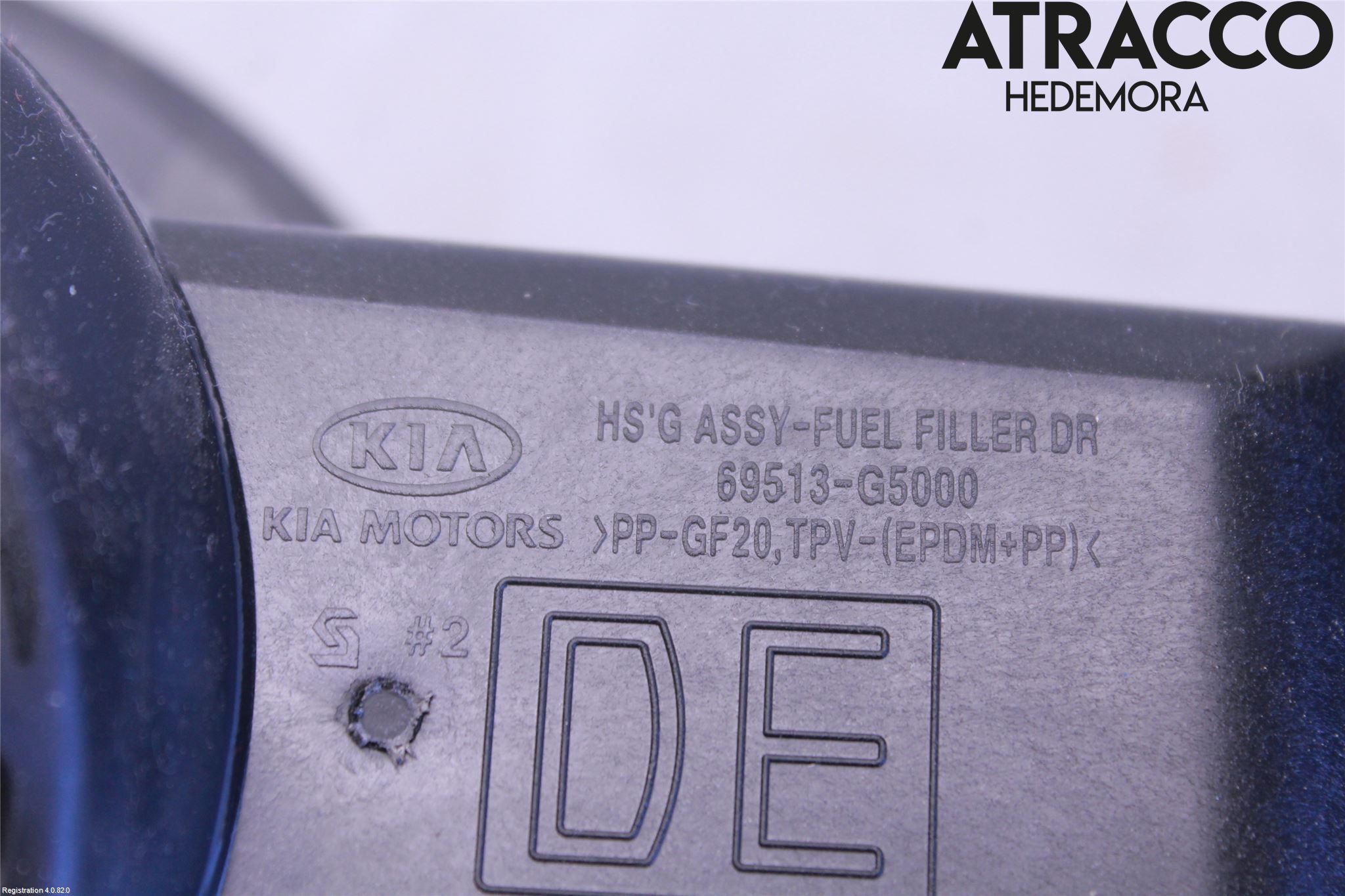 Kia NIRO (DE) 17-22 Drivstoff Tankluke