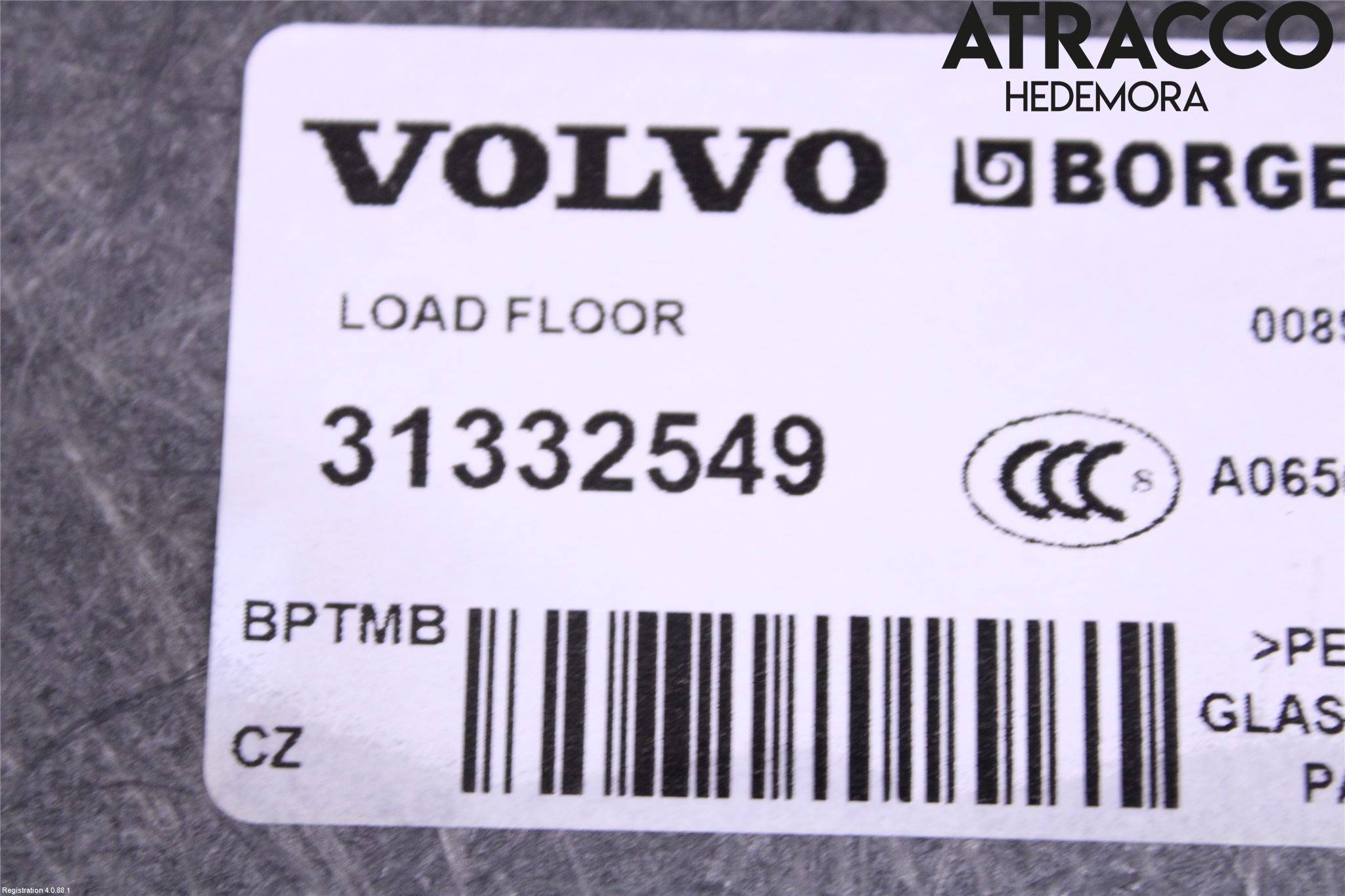 Volvo V40 CROSS COUNTRY 13-19 Bakluke Bun (Utgår 5023)