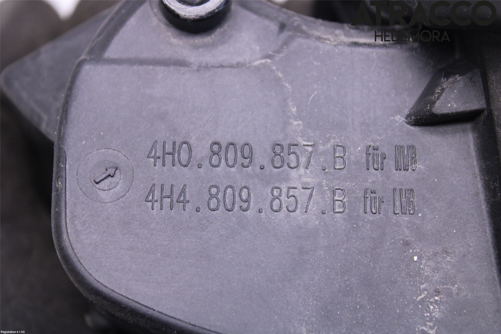 Audi A8/S8 4H 10-17 Drivstoff Tankluke