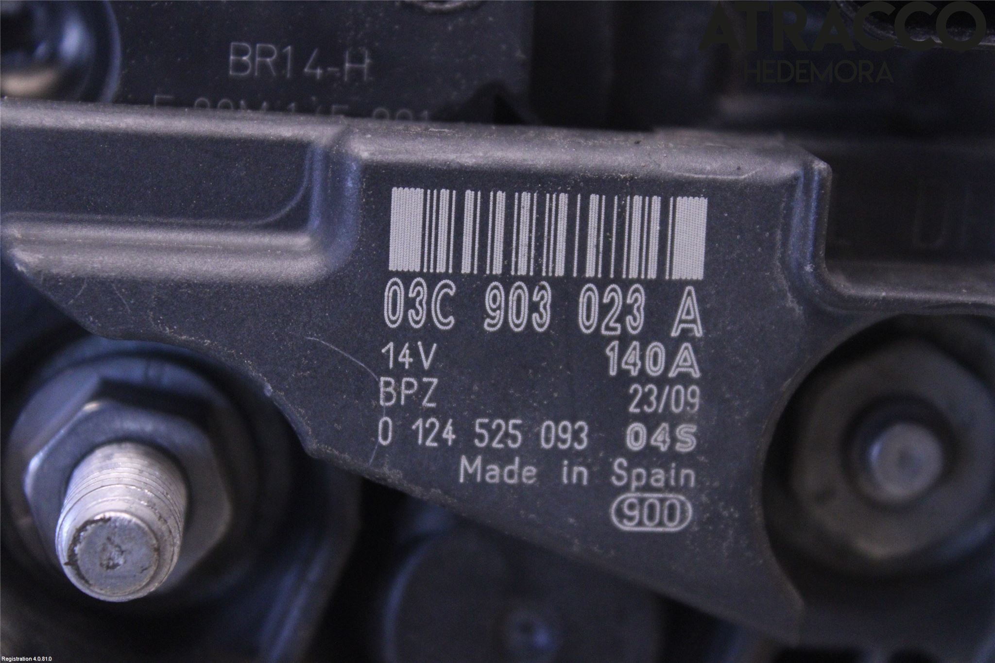 Volkswagen VW GOLF VI 09-13 Dynamo