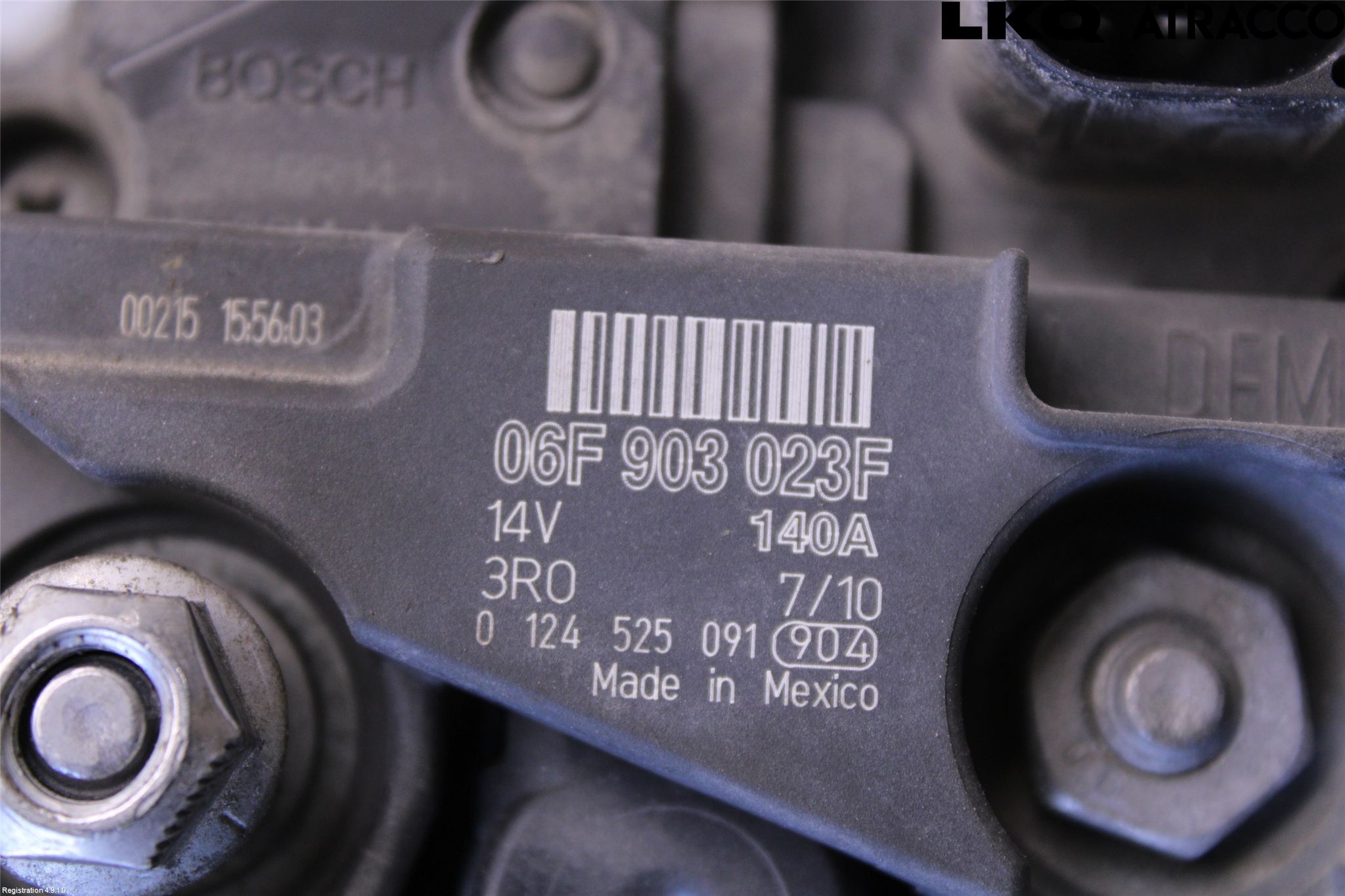 Volkswagen VW GOLF VI 09-13 Dynamo