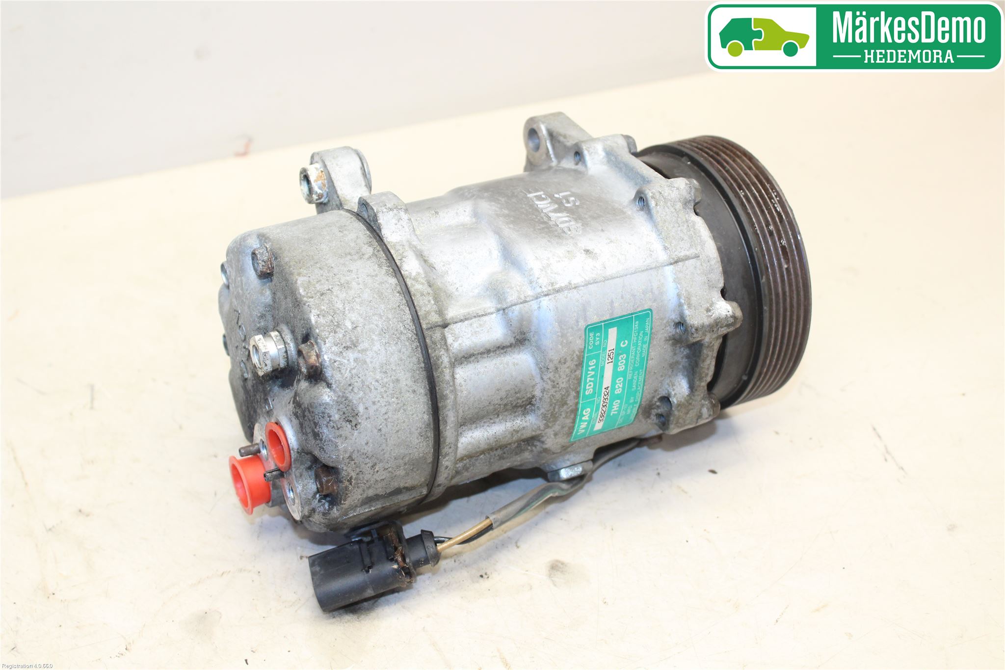 Volkswagen VW TRANSP/CARAVELLE (T5) 04-15 Varme Ac Kompressor