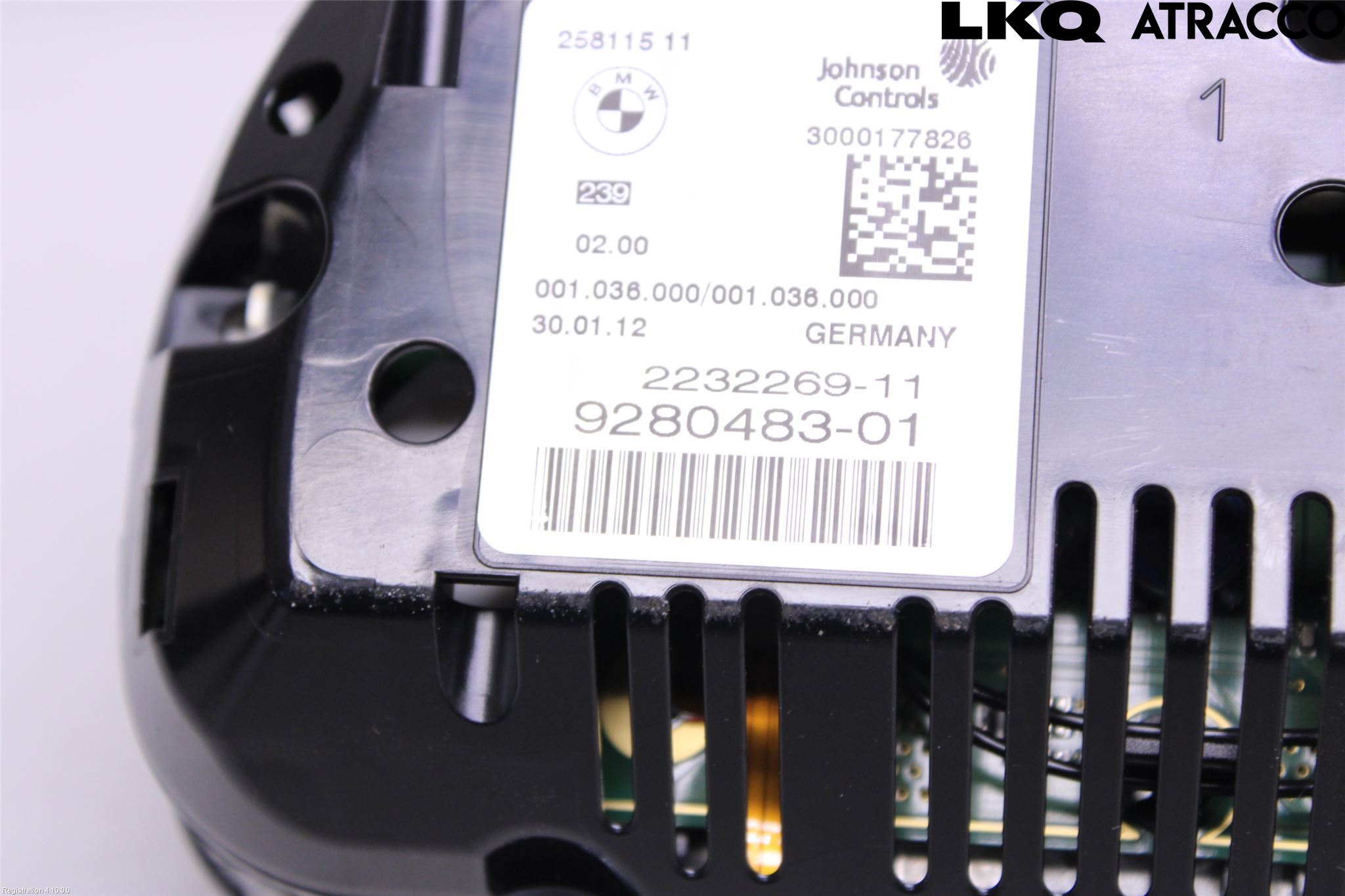 BMW 5 F10/F11/F18 09-17 Instr Kombinert