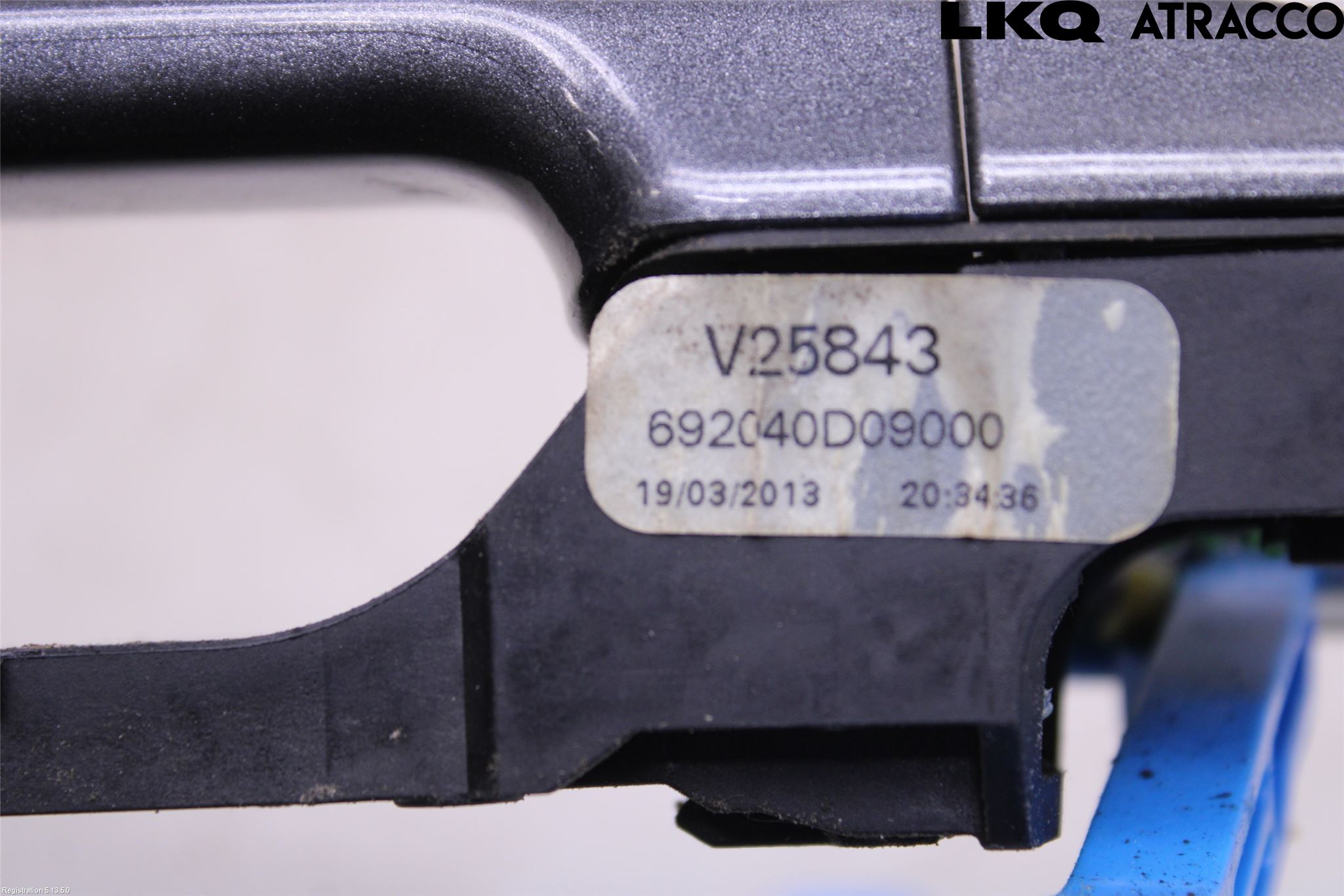 Toyota YARIS XP130 12-14 Dørhandtak Ytre Venstre