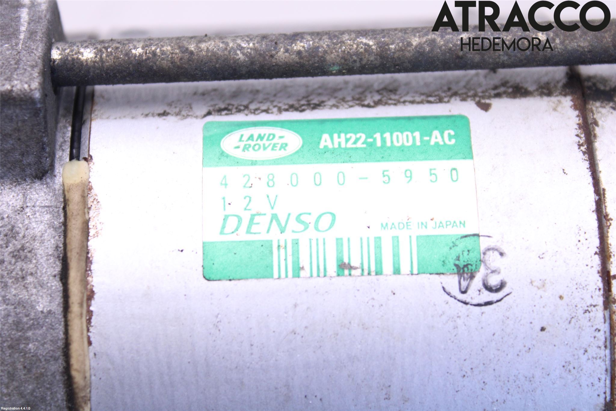 Landrover LAND ROVER DISCOVERY 4 10-16 Startmotor Diesel
