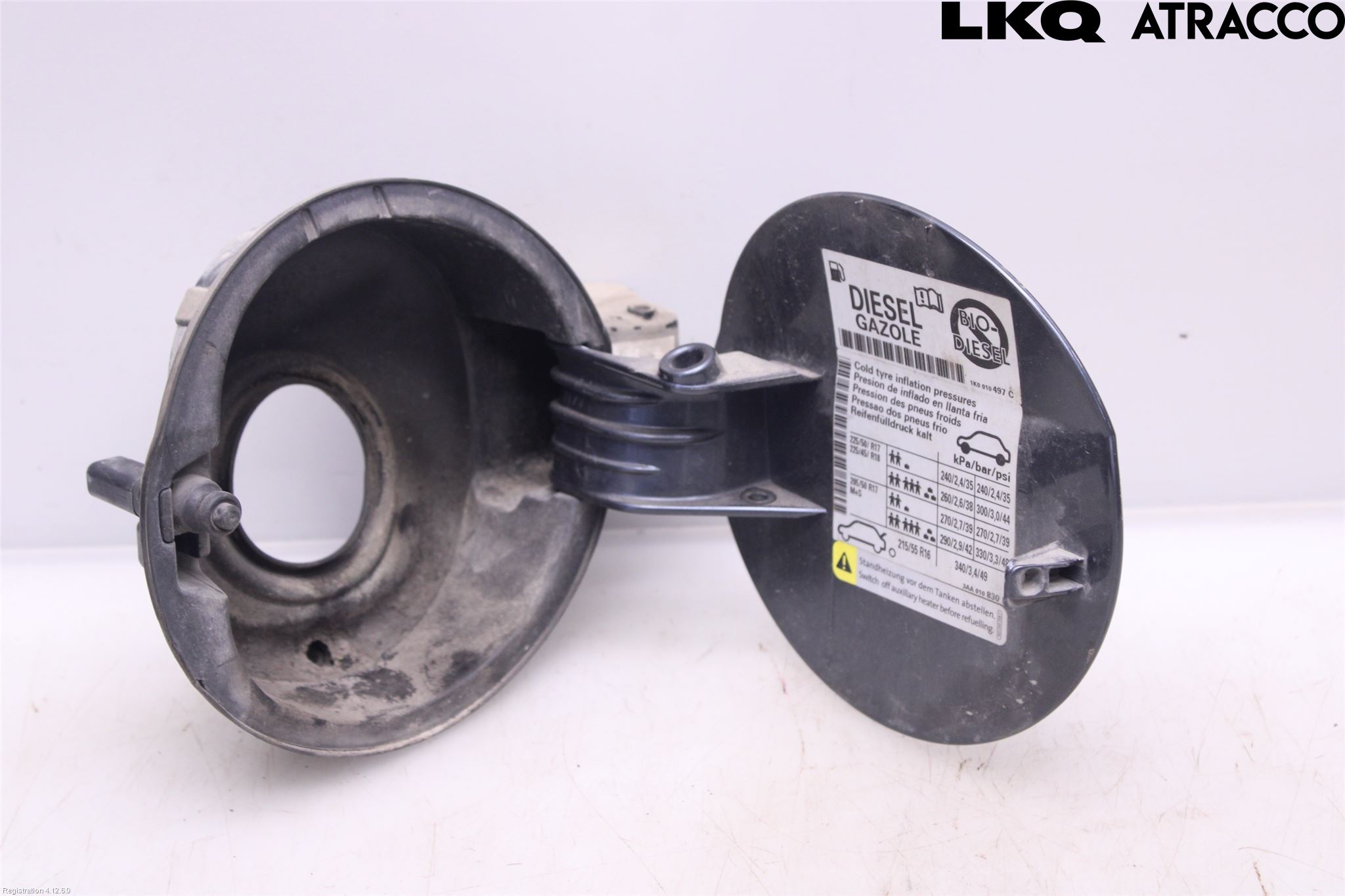 Volkswagen VW PASSAT 11-14 Drivstoff Tankluke