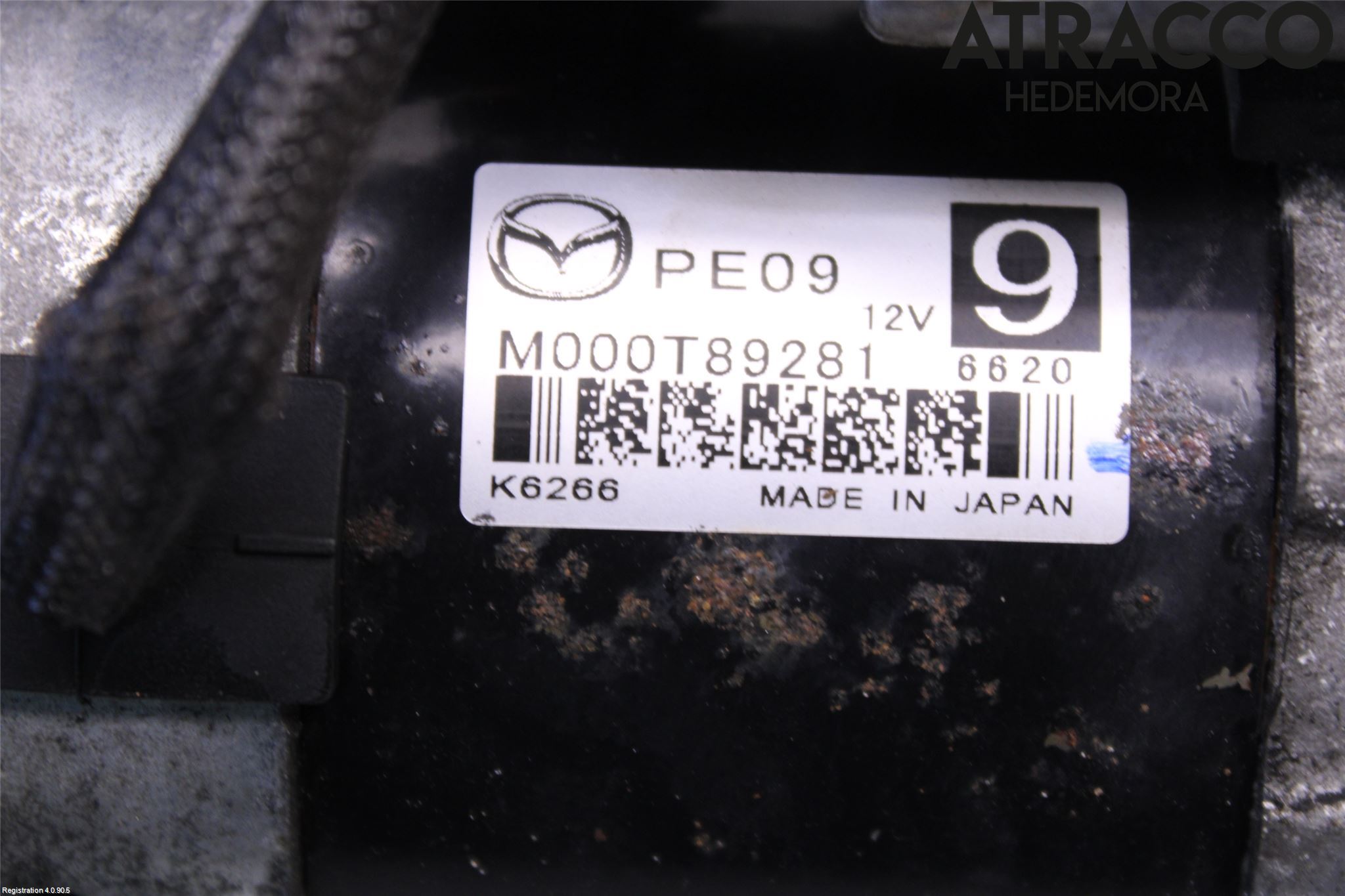 Mazda CX-3 Startmotor