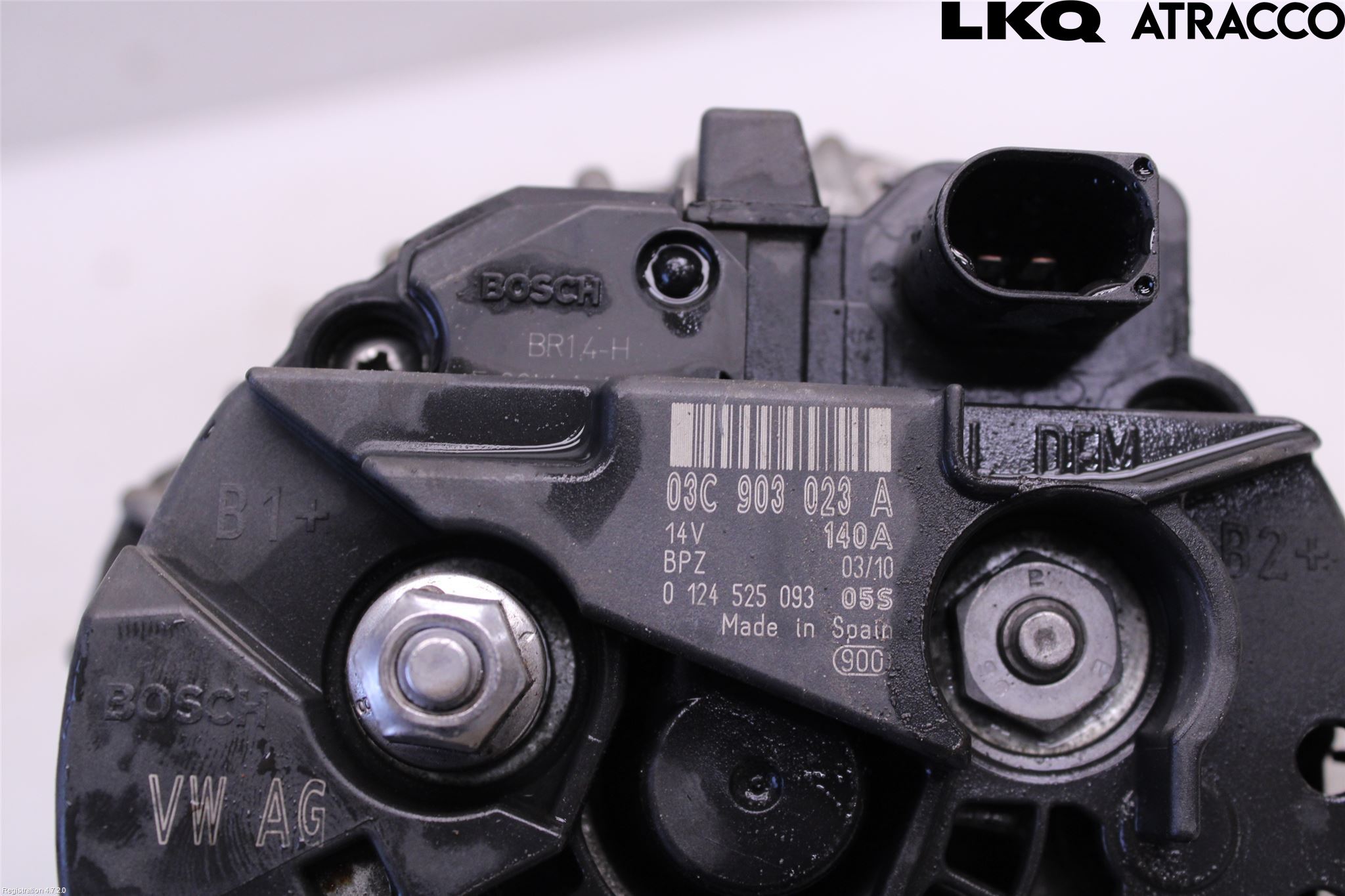 Volkswagen VW GOLF VI 09-13 Dynamo