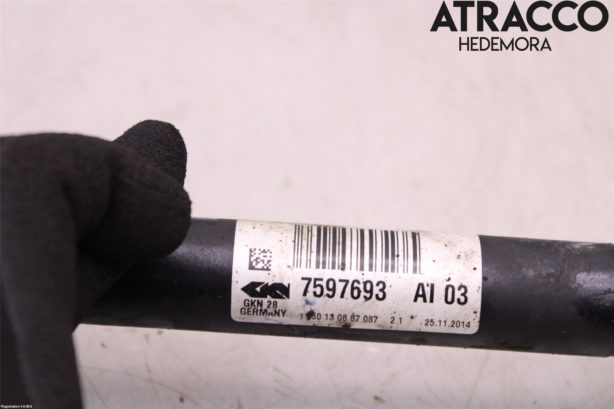 BMW 1 F20/F21 11-19 Drivaksel Foran Kompl Venstre