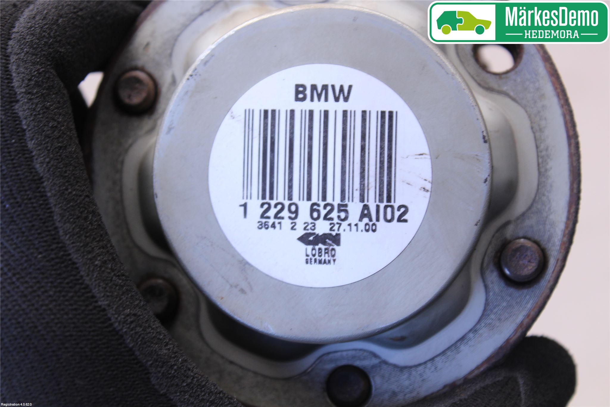 BMW Z3 E36/6    94-02 Drivaksel Bak Kompl Venstre