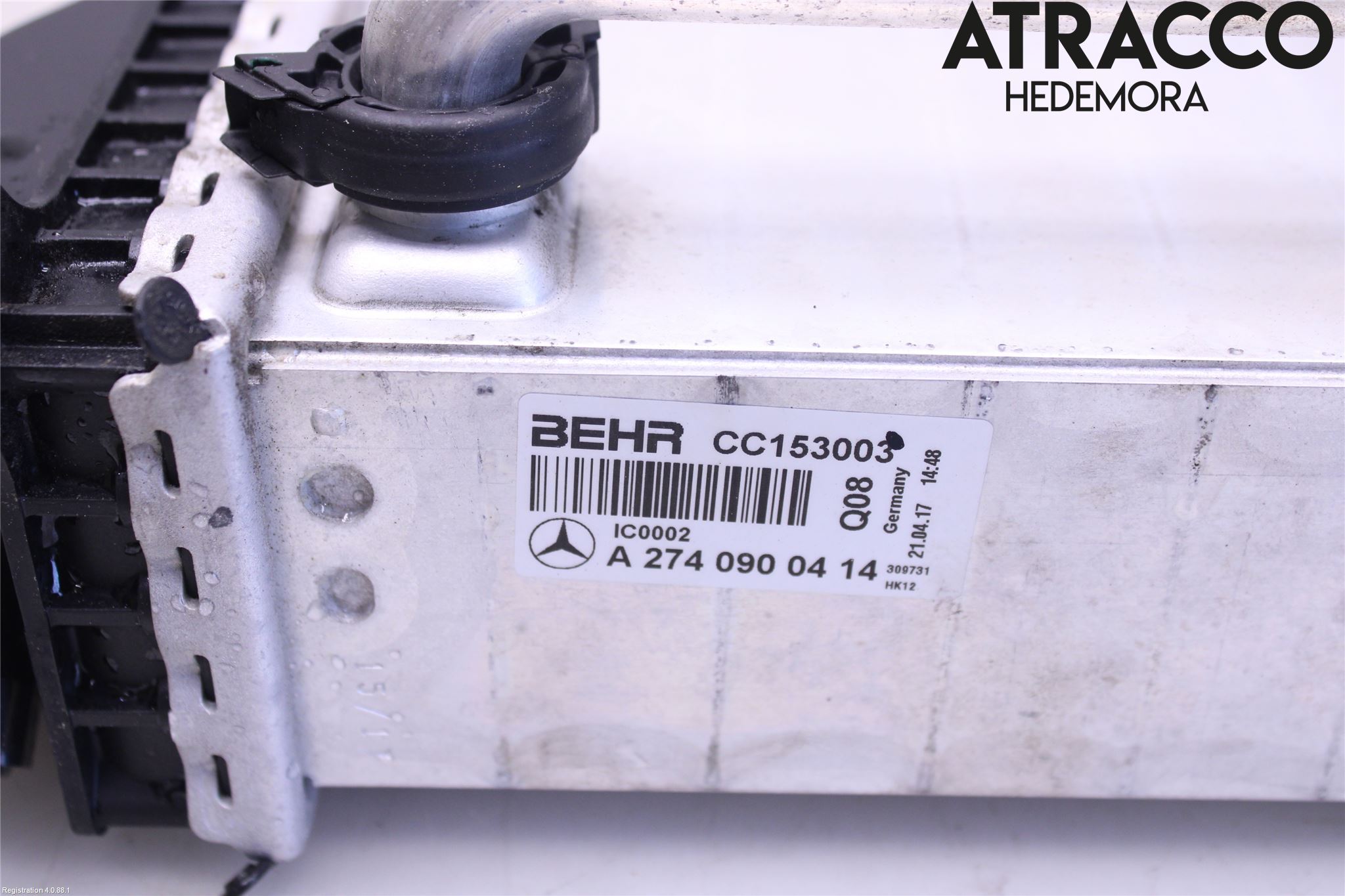 Mercedes-Benz MB C-KLASS (W205) 14-21 Intercooler Radiator