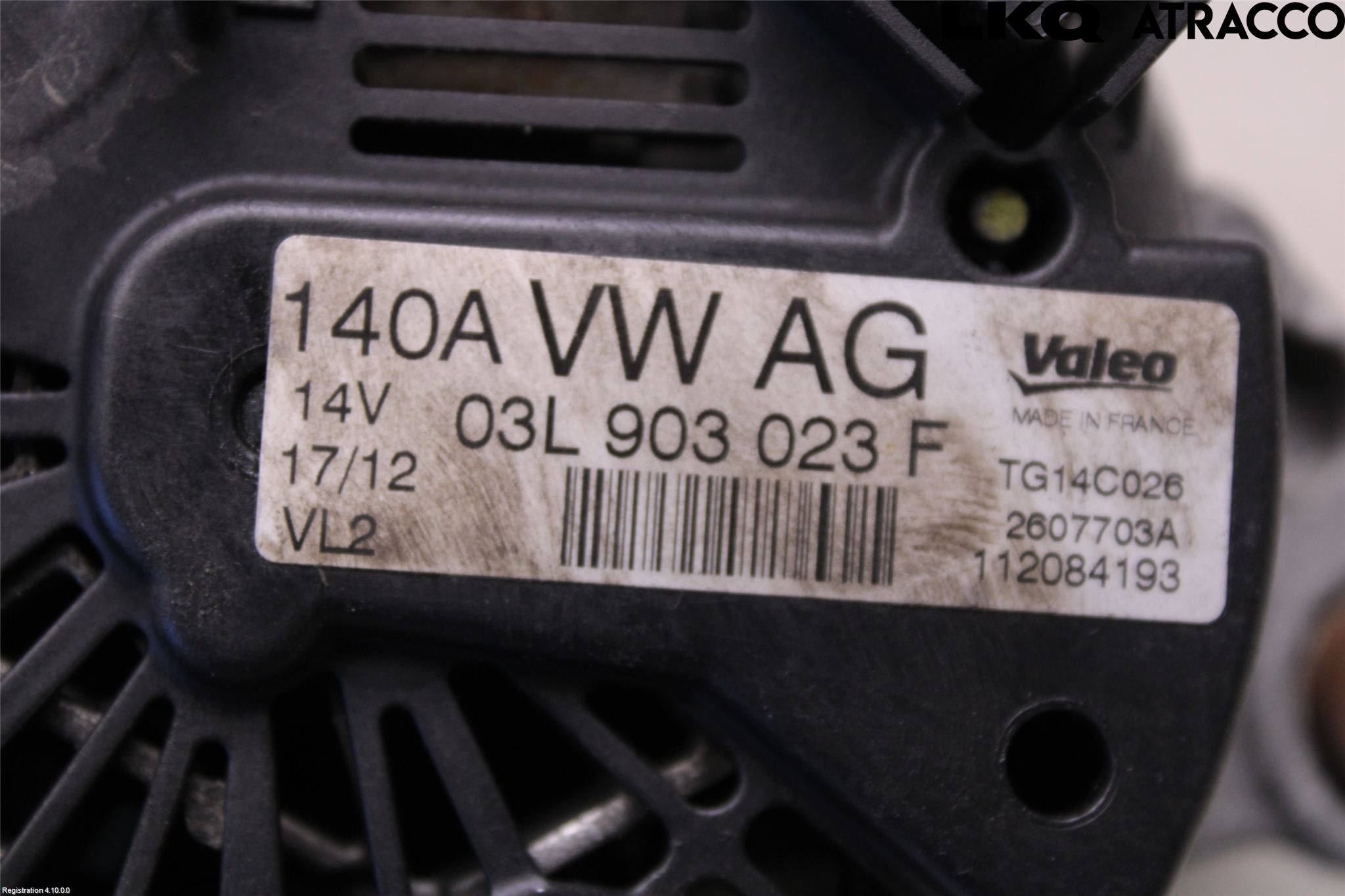 Volkswagen VW POLO 10-17 Dynamo