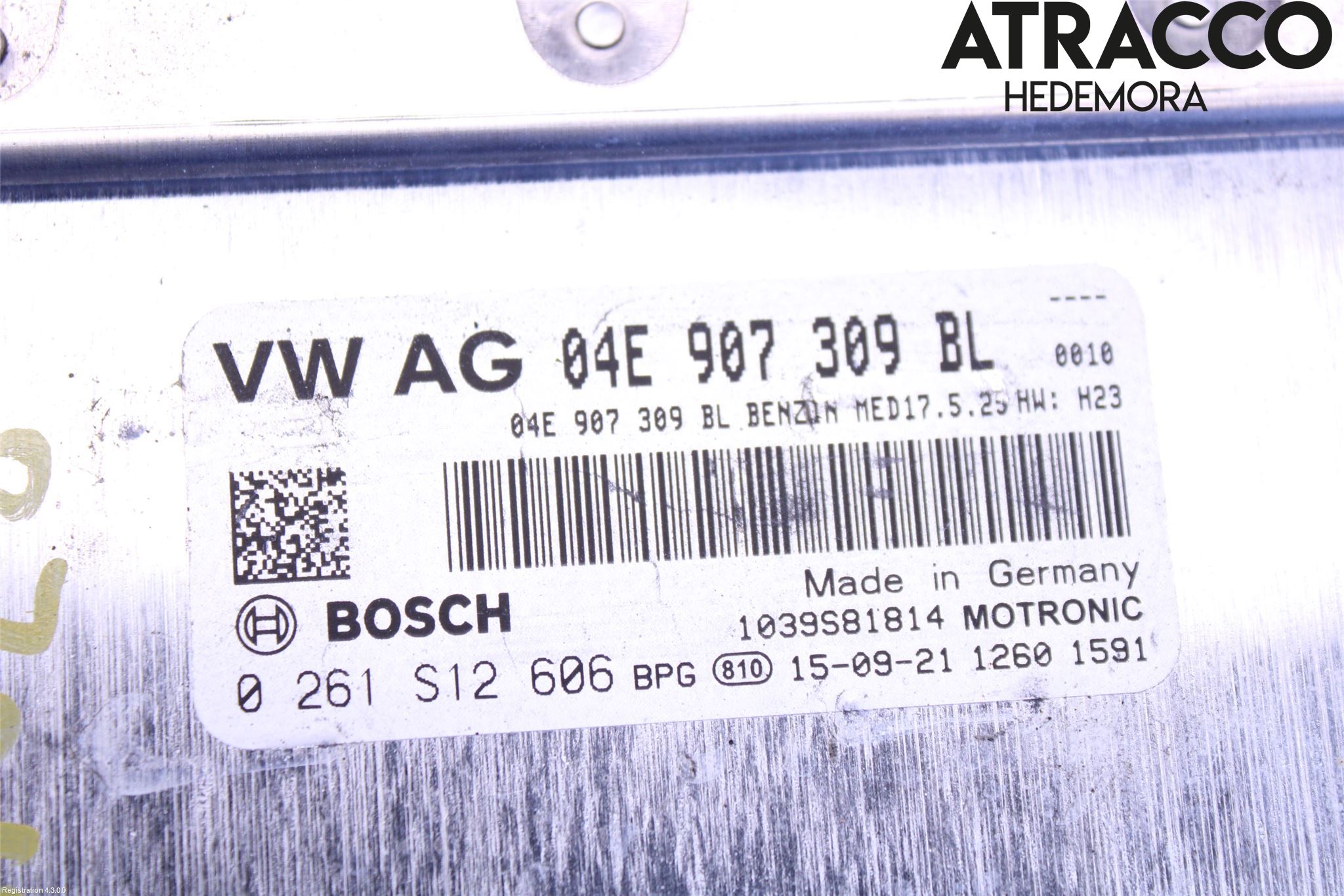 Volkswagen VW GOLF / E-GOLF VII 13-20 Styreenhet Innsprøytning