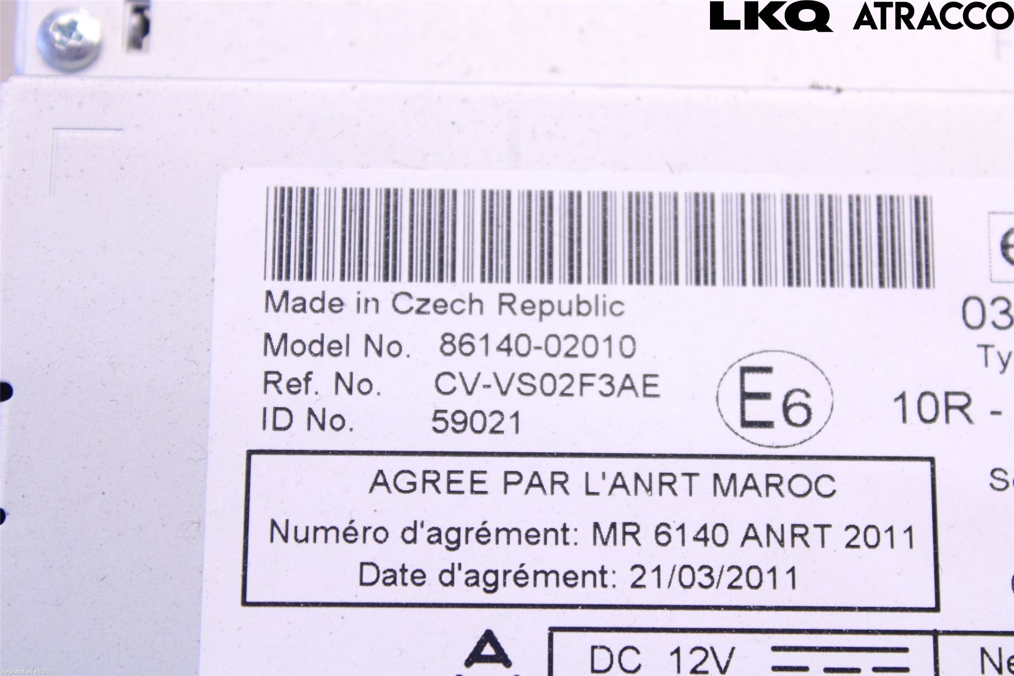Toyota AURIS 13-19 Stereo Radio Med Cd