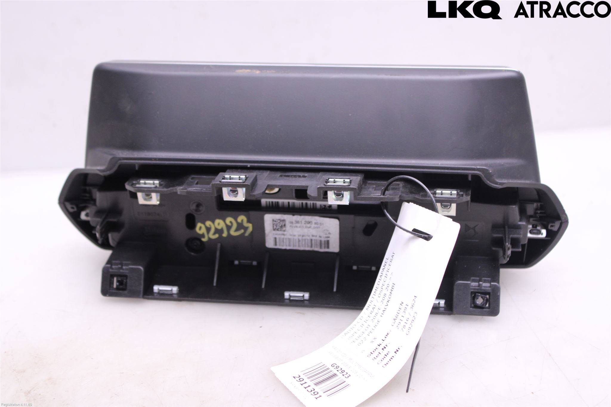 Peugeot 208/E-208 20- Stereo Radio Med Cd