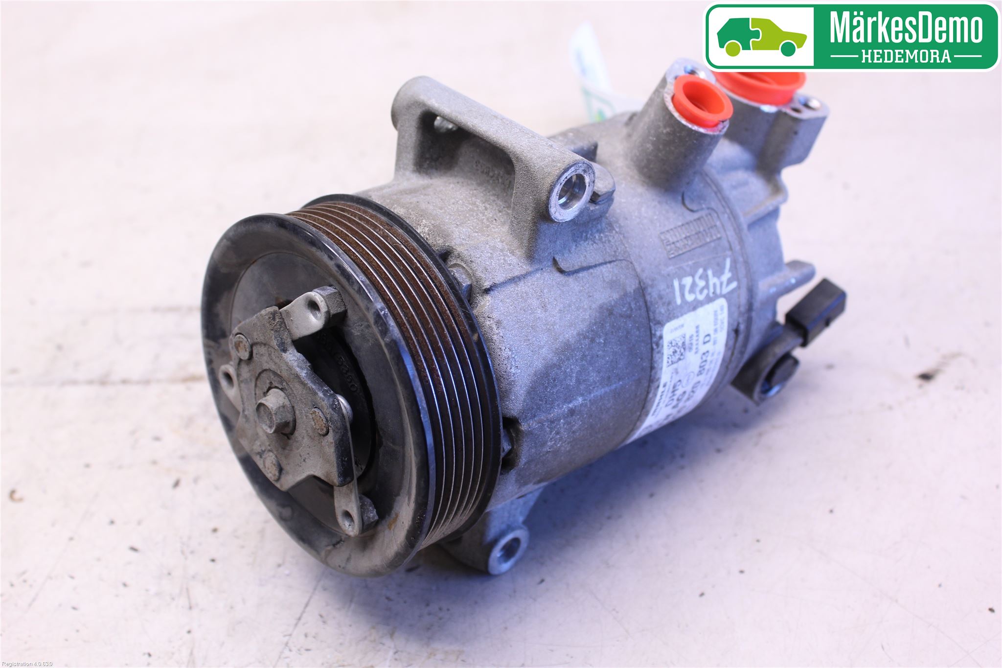 Volkswagen VW GOLF / E-GOLF VII 13-20 Varme Ac Kompressor