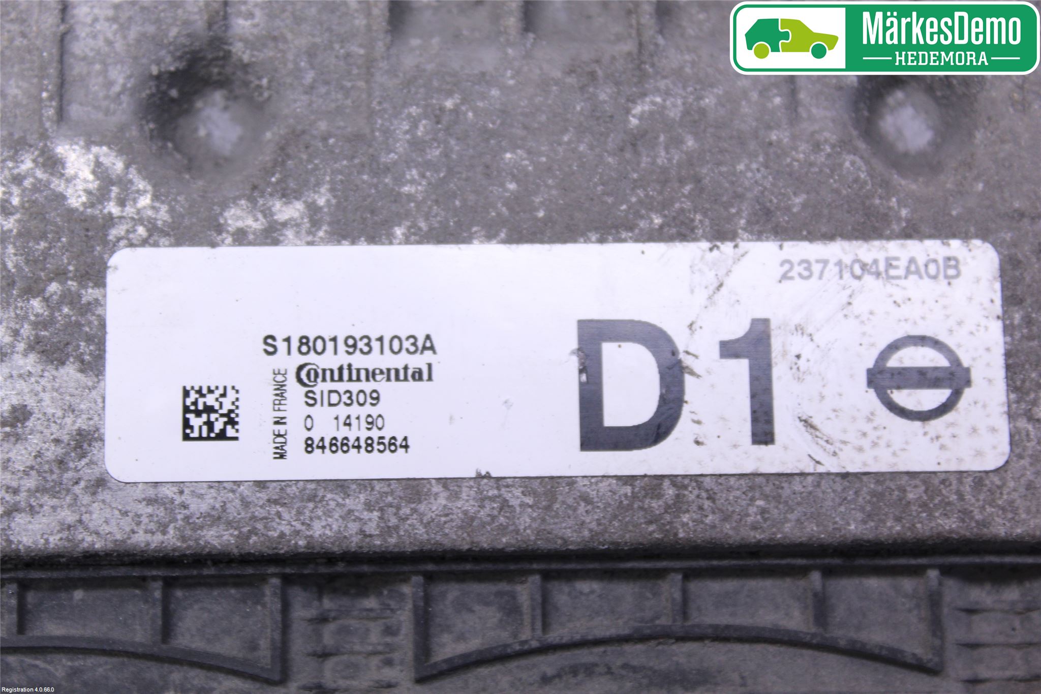 Nissan PULSAR Styreenhet Dieselpumpe