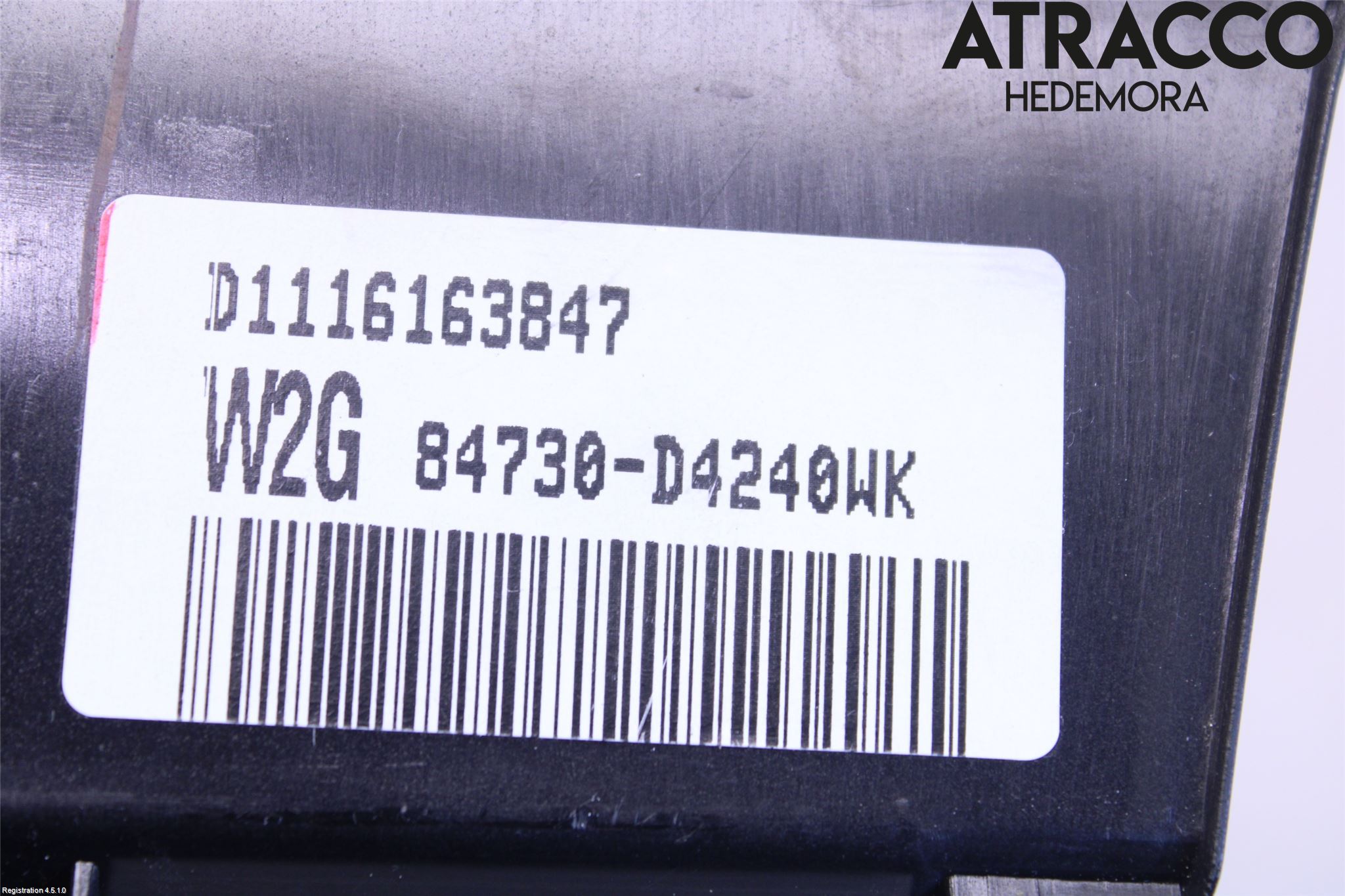 Kia OPTIMA 16-20 Innr Radio Ramme