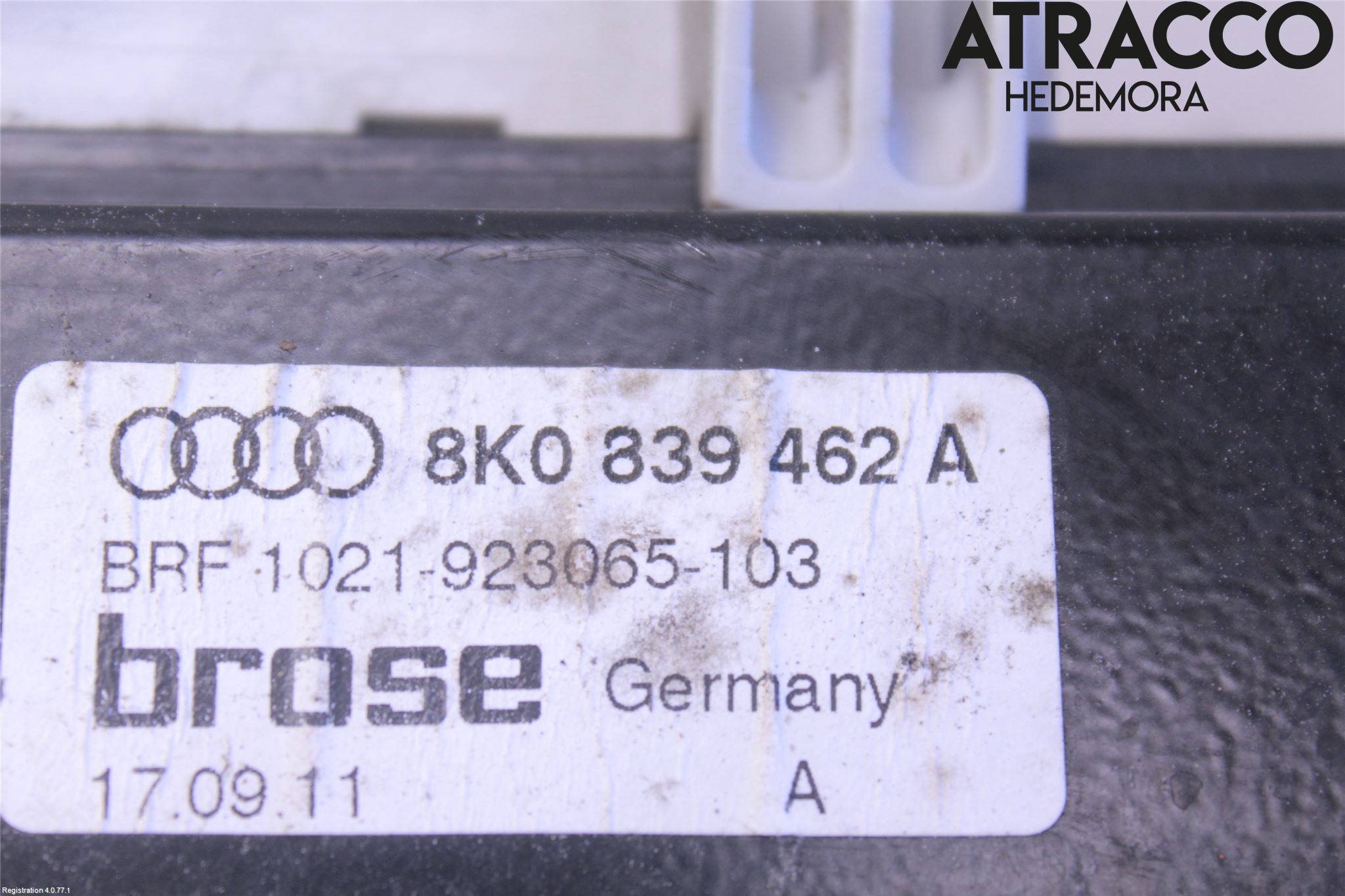 Audi A4/S4 08-11 Vindusheis El Komp